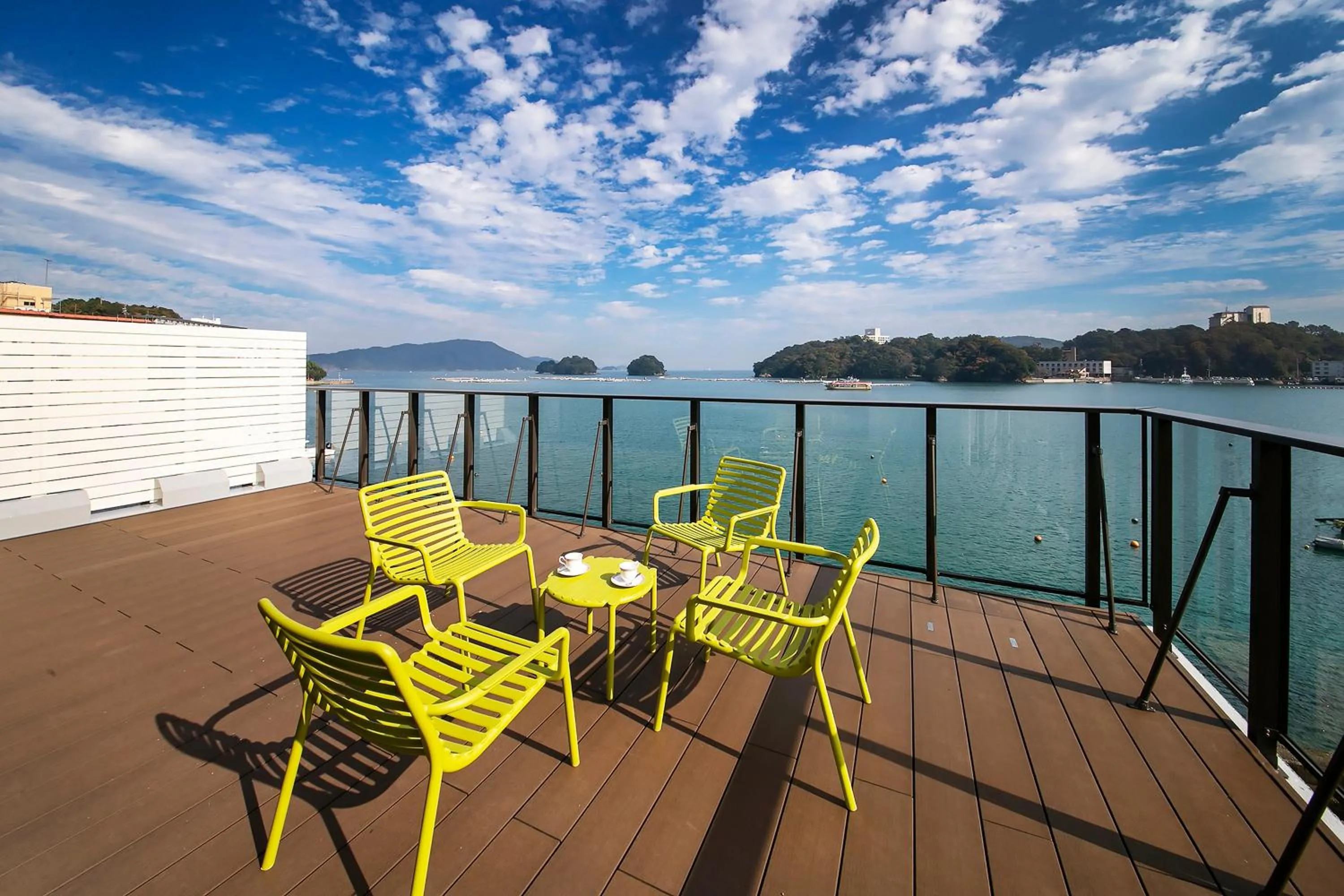 Balcony/Terrace in お宿行灯鳥羽