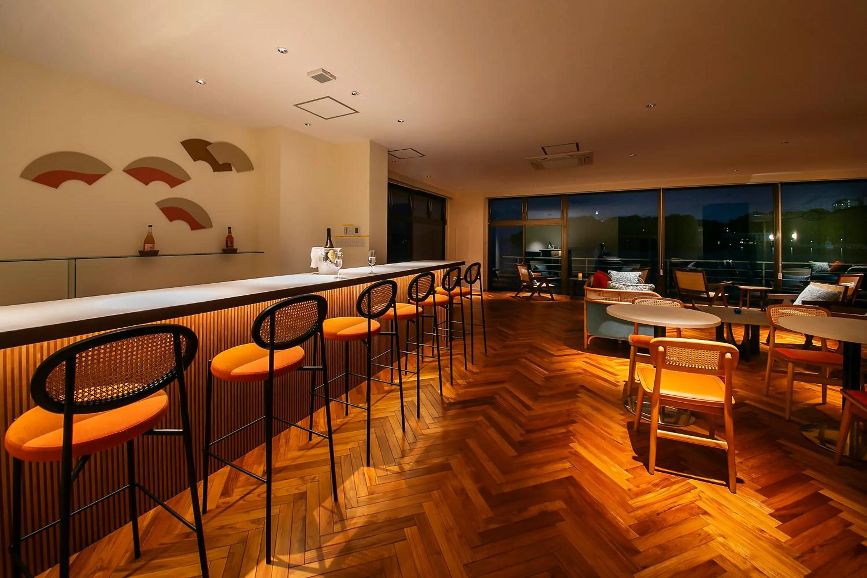Lounge or bar in お宿行灯鳥羽