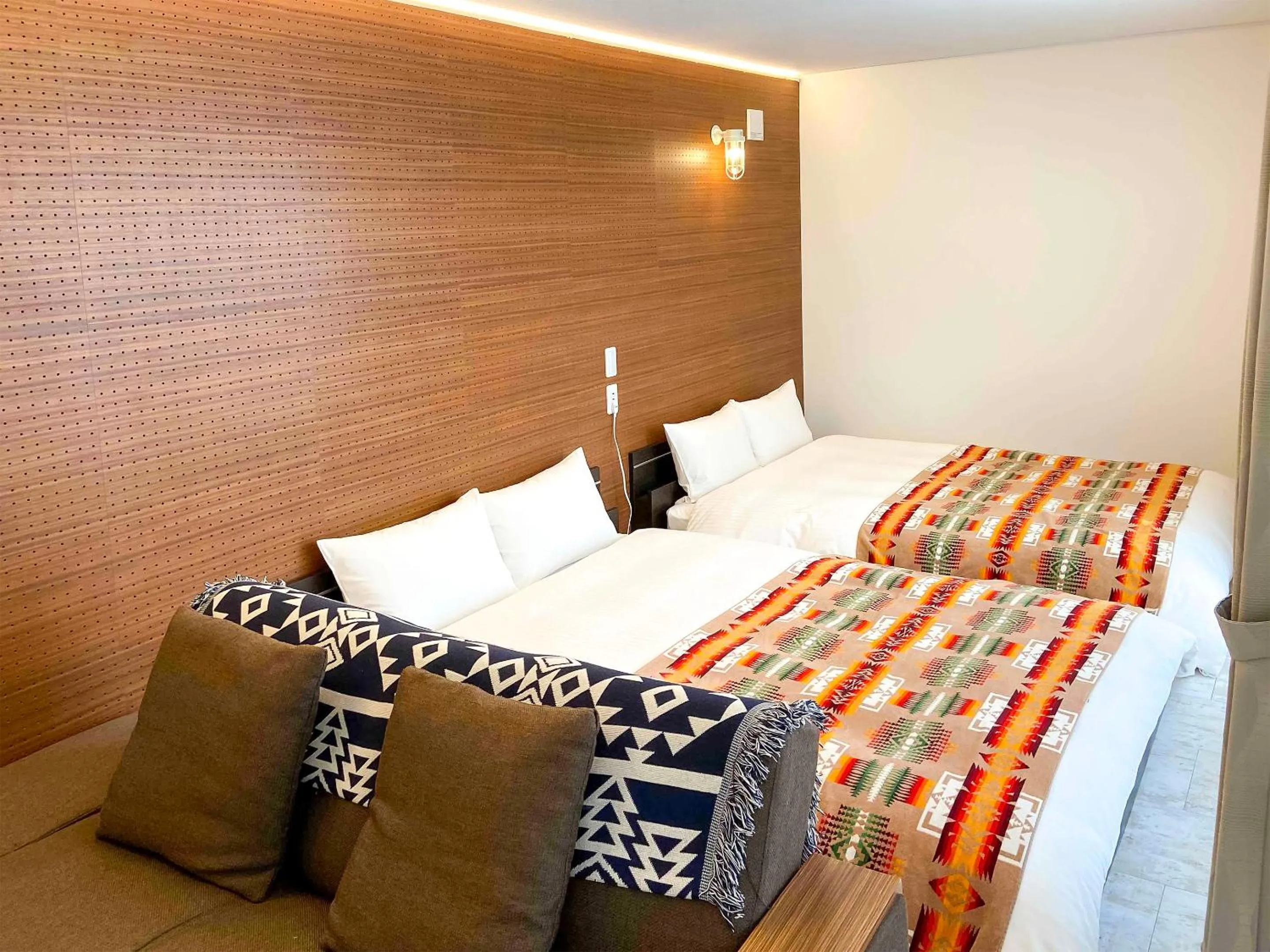 Bed in Rakuten STAY VILLA Miyakojima Maehama Beach