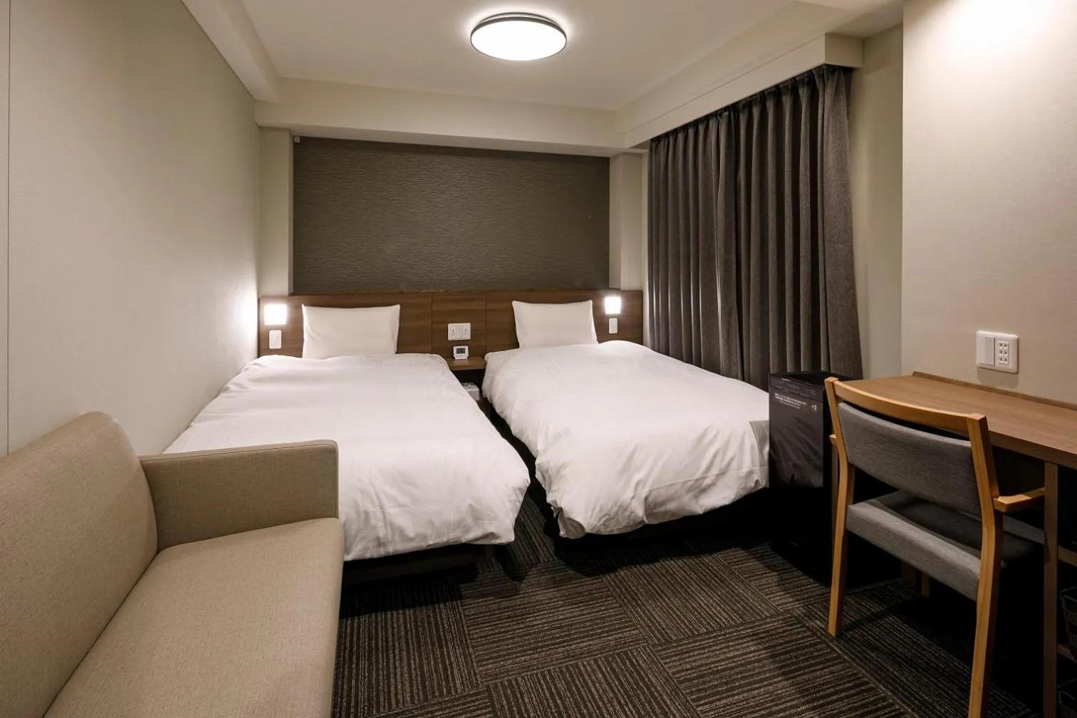 Bed in Dormy Inn Express Toyohashi