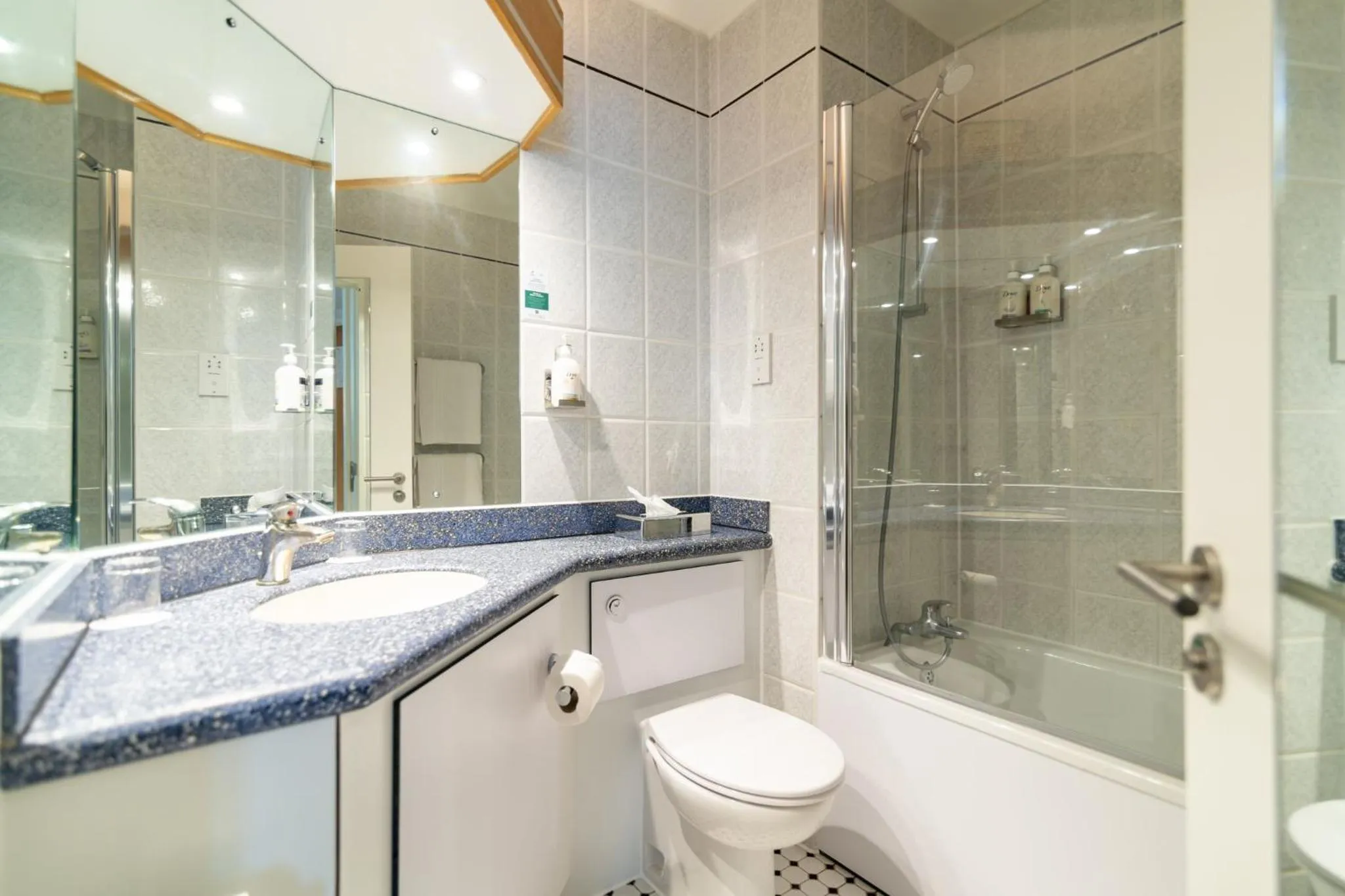 Shower in Holiday Inn Ashford - North A20 by IHG