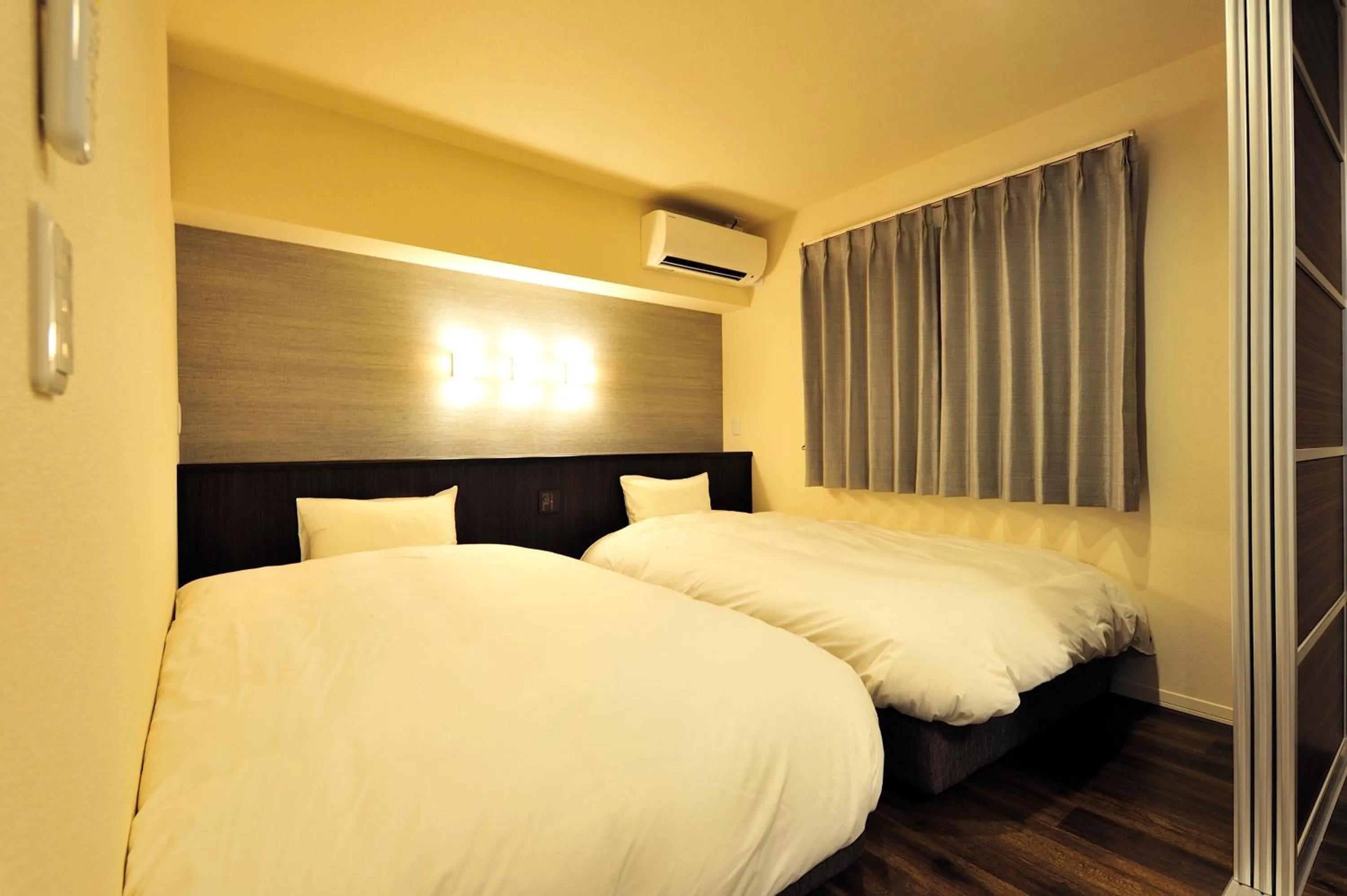 Bed in Rakuten STAY x Shamaison Osaka Dekijima Station