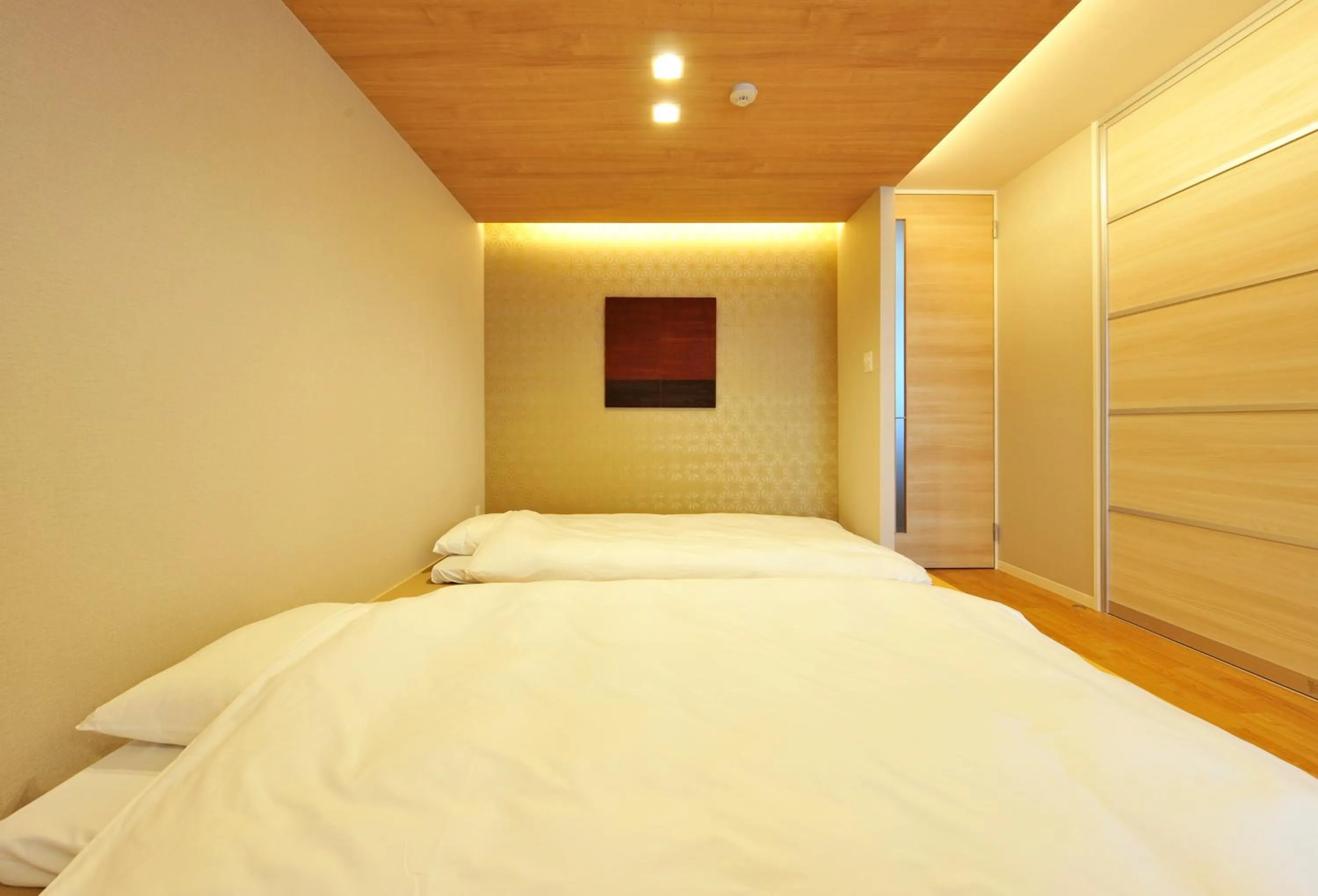 Bed in Rakuten STAY x Shamaison Osaka Dekijima Station