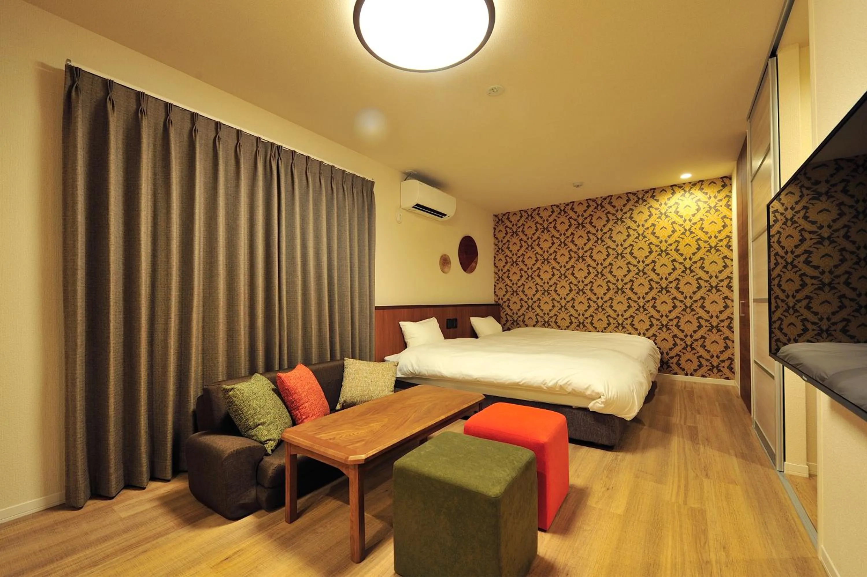 Bed in Rakuten STAY x Shamaison Osaka Dekijima Station