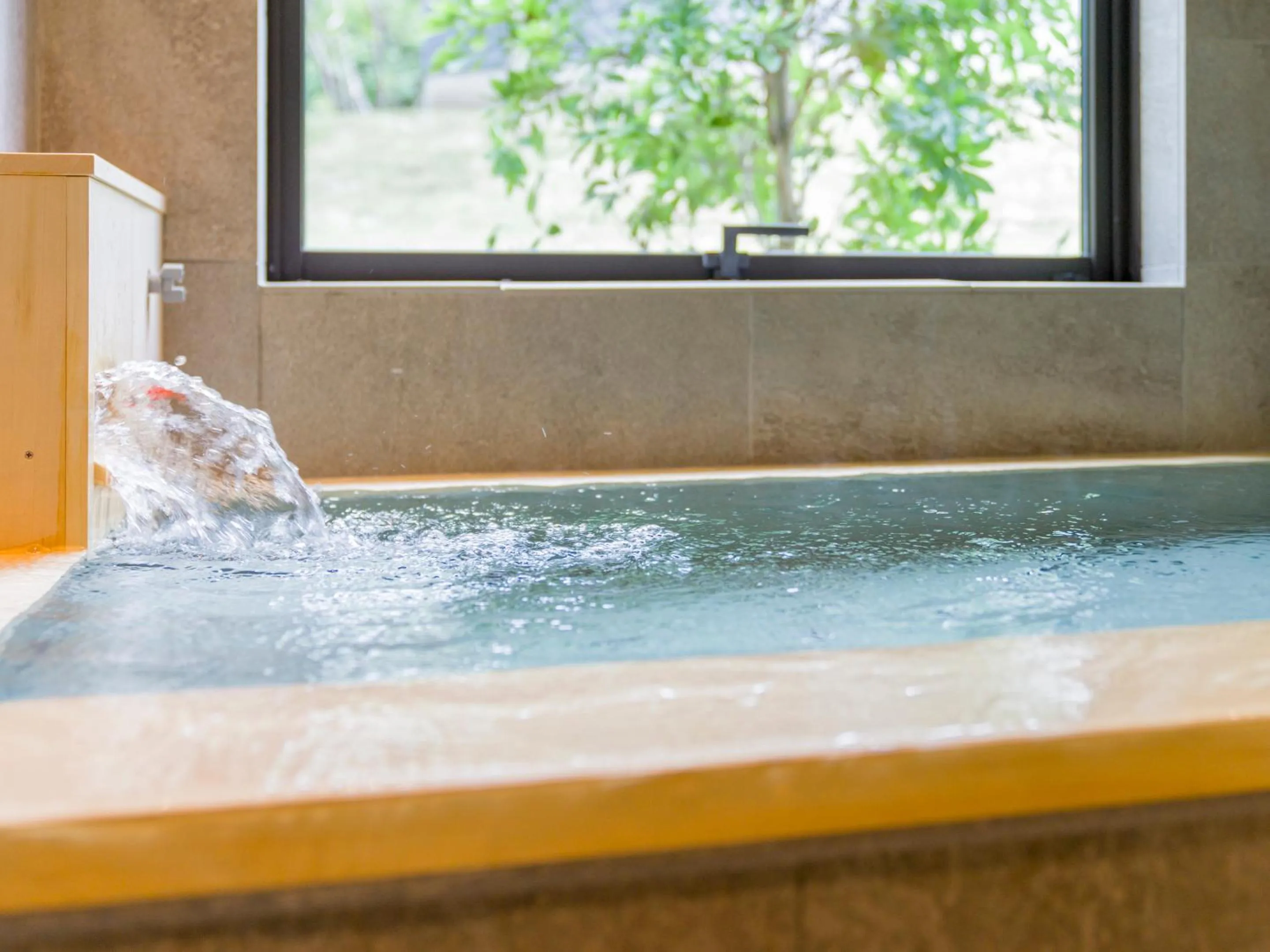 Hot Spring Bath in Rakuten STAY VILLA Aso Kurokawa