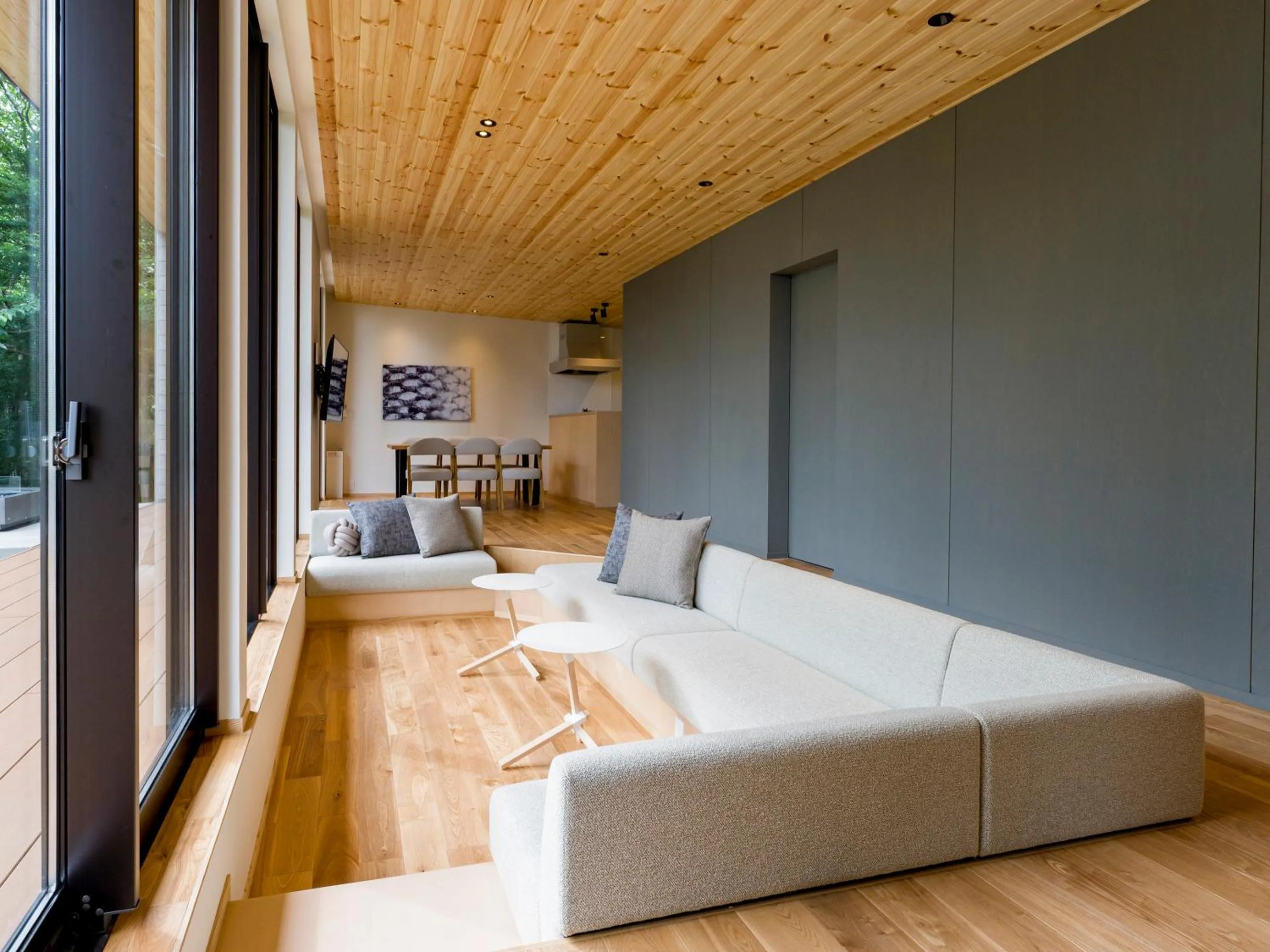 Living room in Rakuten STAY VILLA Aso Kurokawa