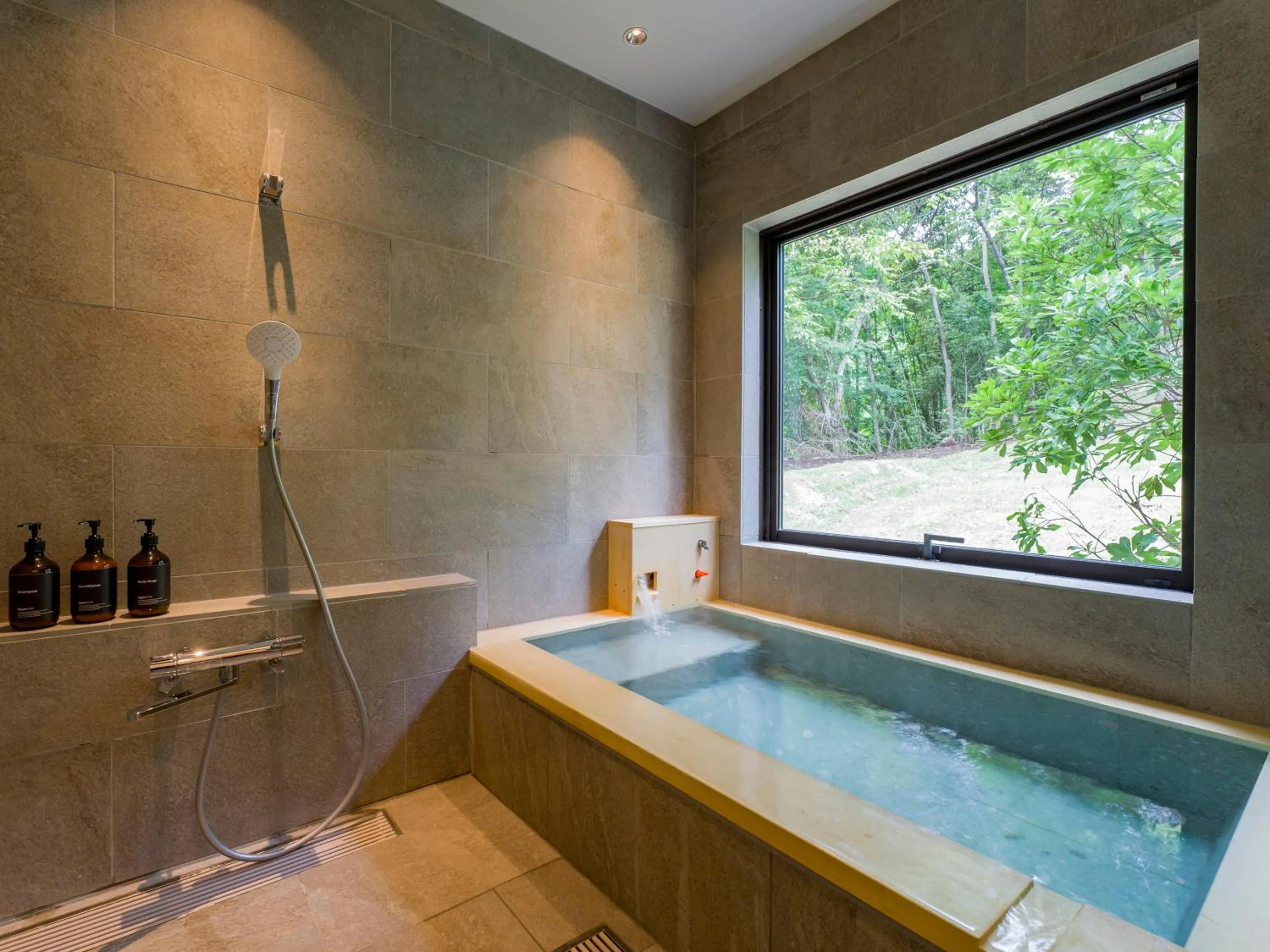 Hot Spring Bath in Rakuten STAY VILLA Aso Kurokawa