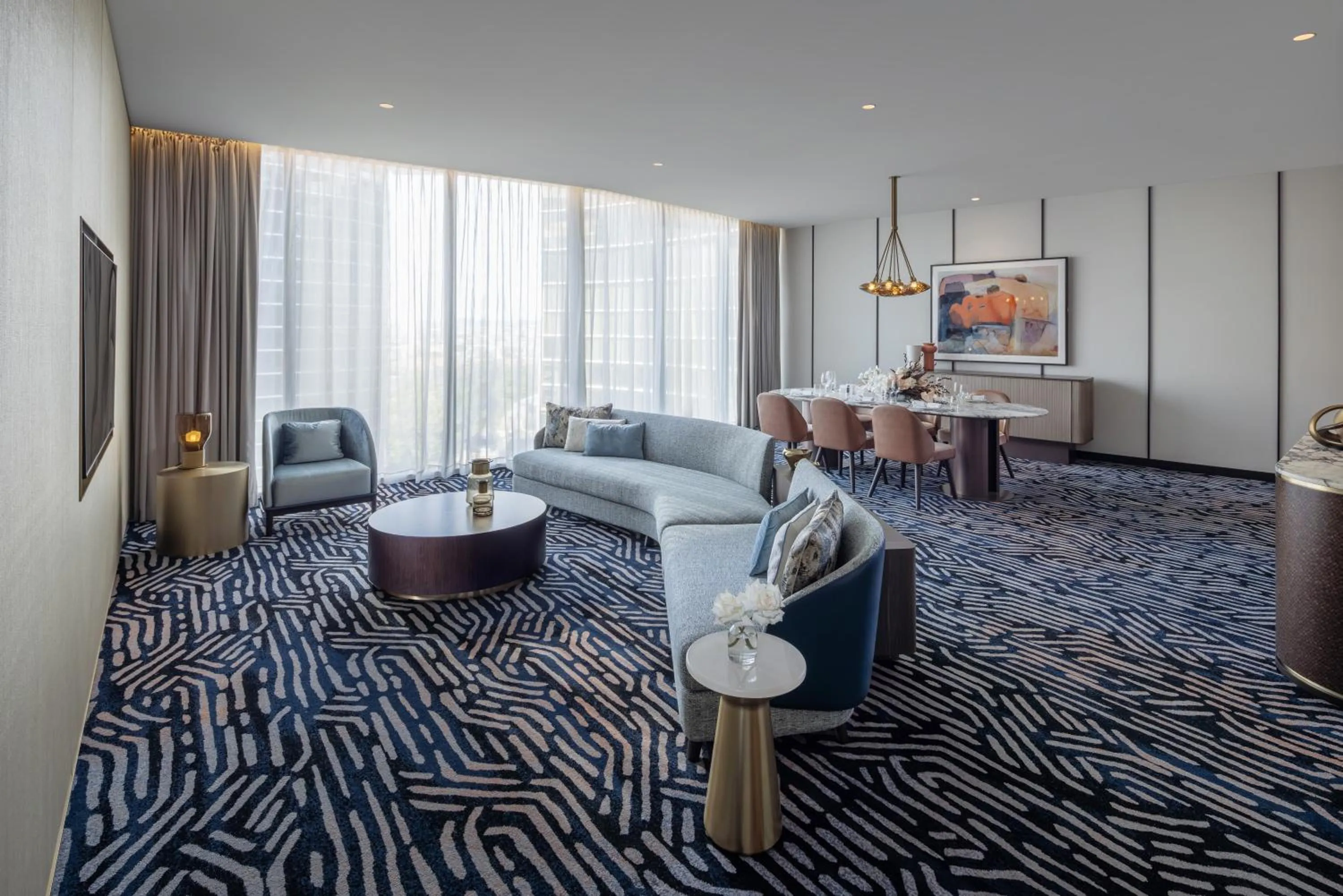 Living room in The Star Grand Brisbane