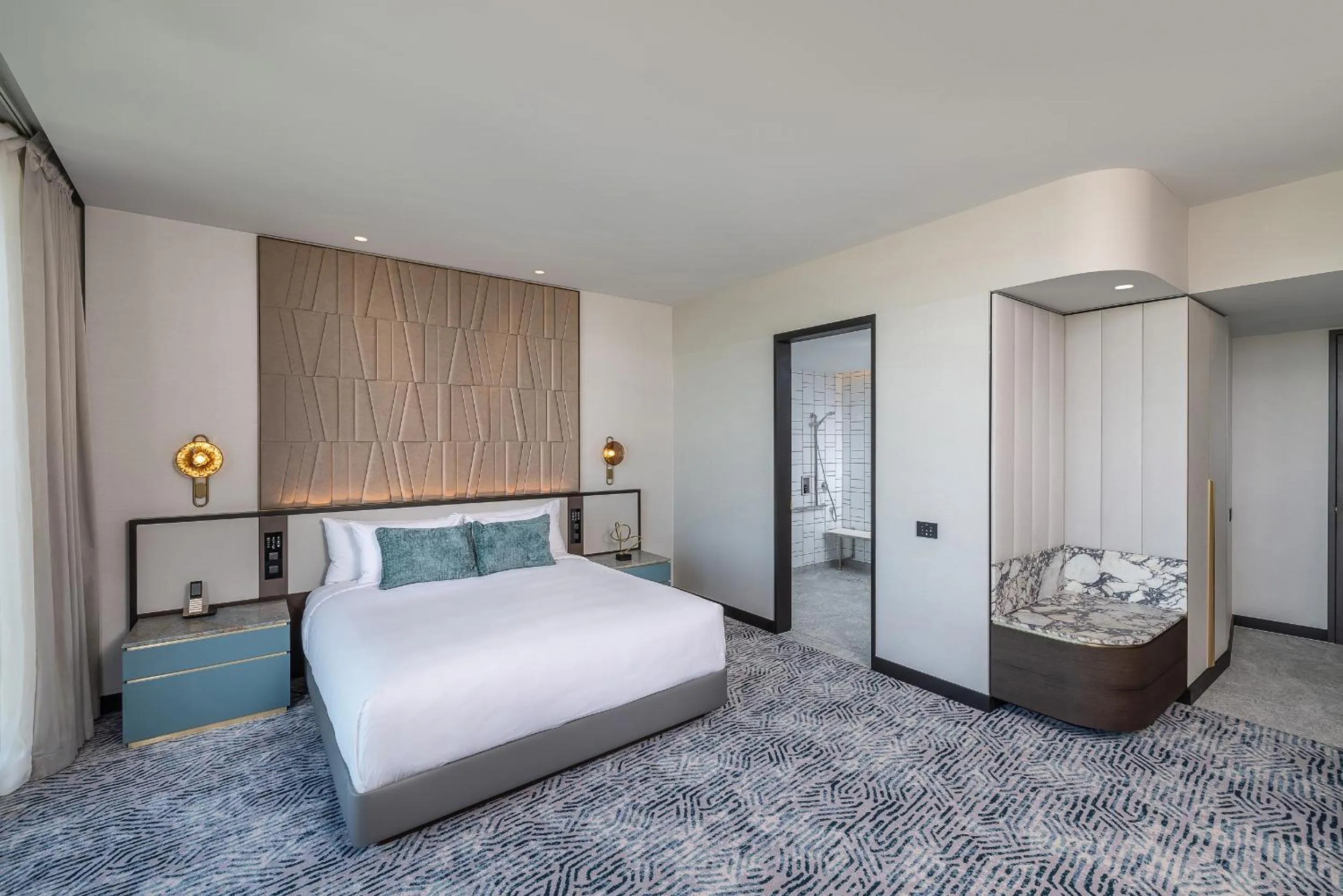 Bedroom, Bed in The Star Grand Brisbane