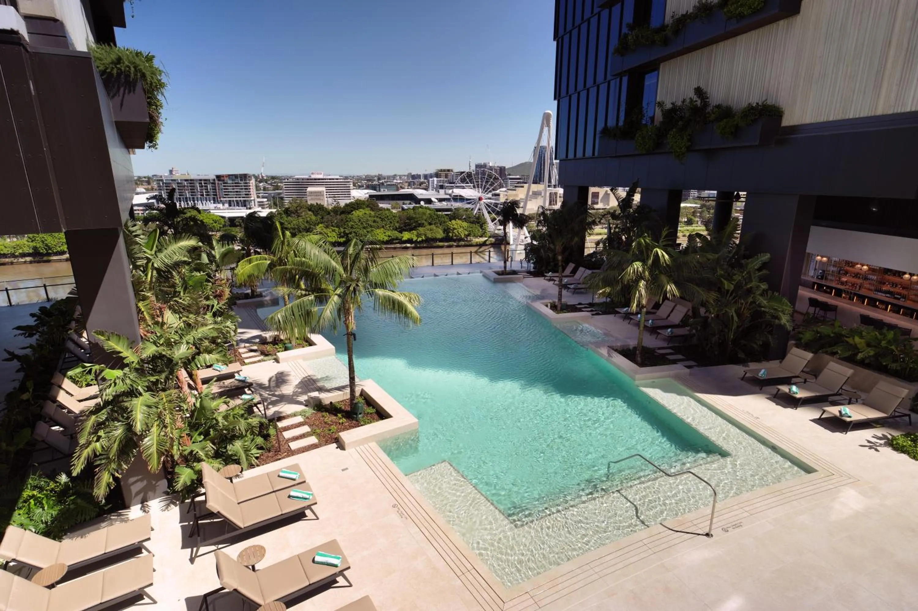 Swimming pool in The Star Grand Brisbane