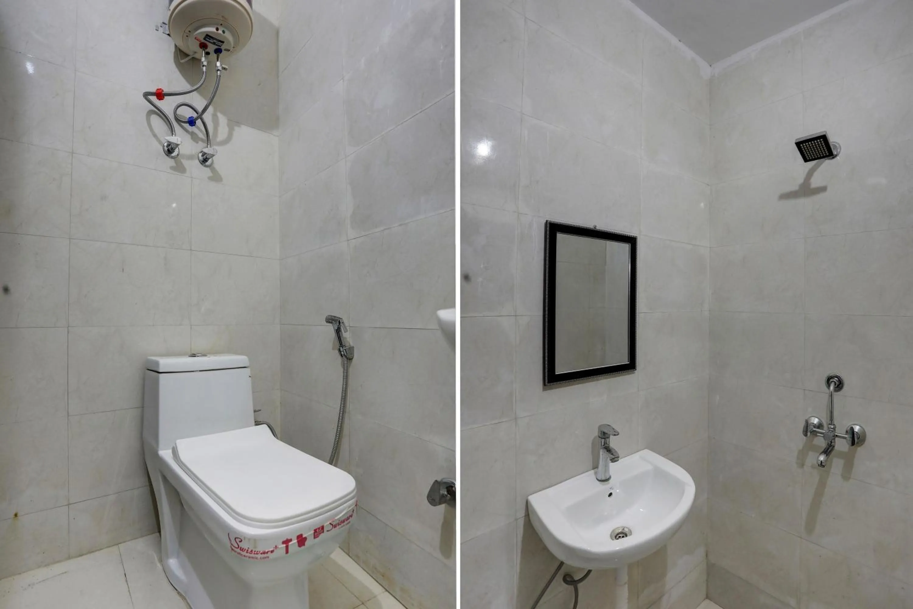 Bathroom in Hotel O by OYO the royal villa