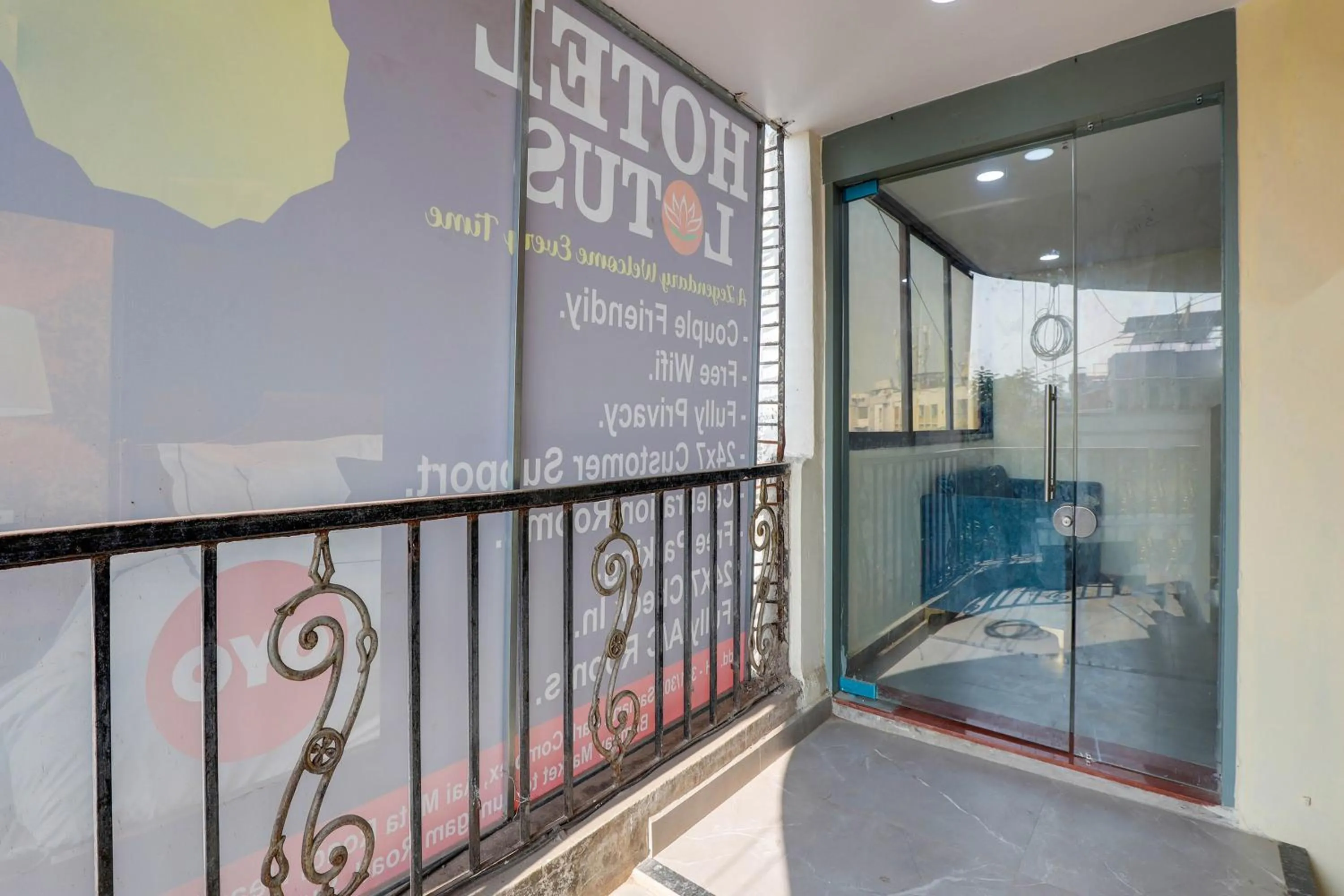 Facade/entrance in Hotel O Lotus