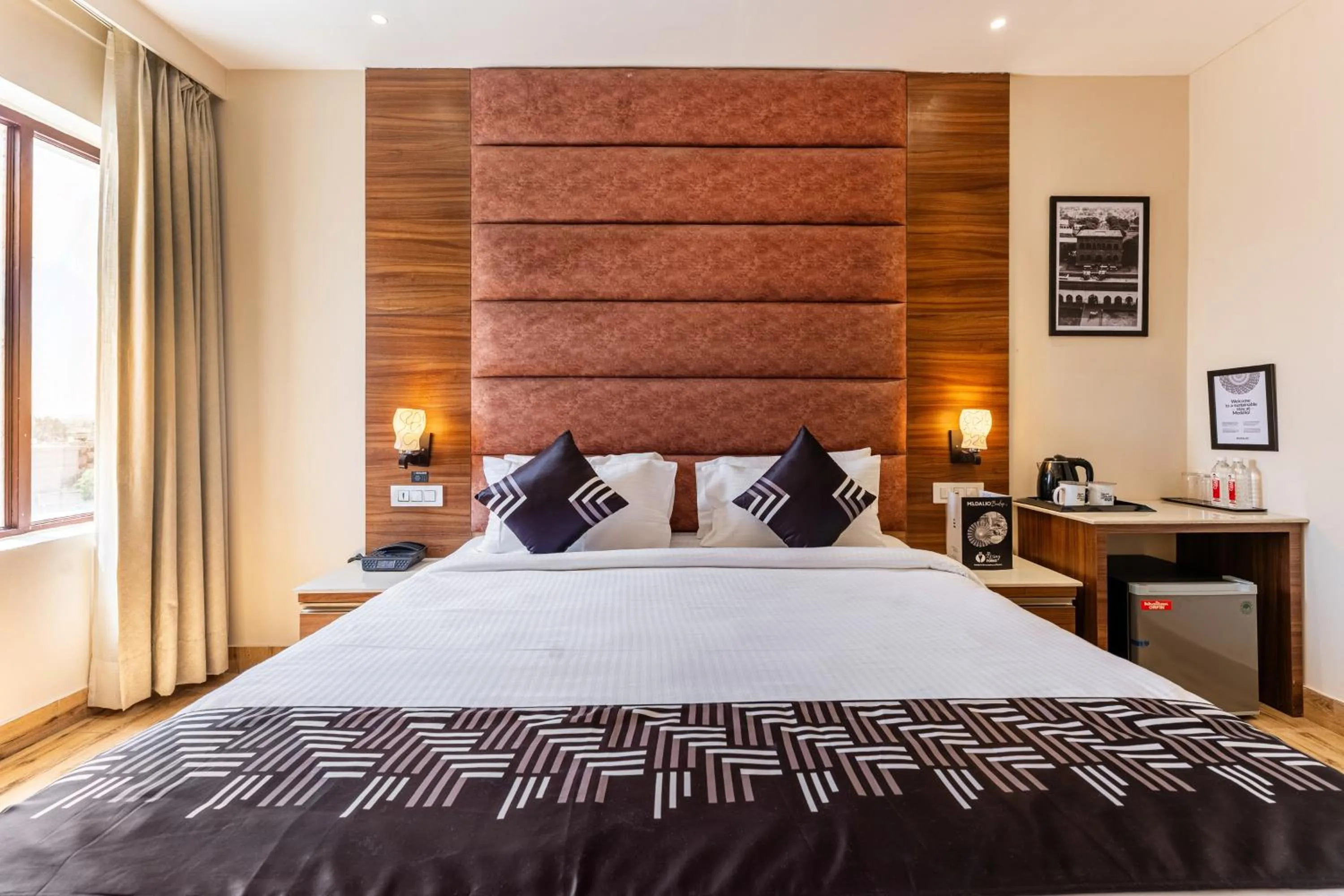Spacious Family Room with Living Area - single occupancy in Medalio Boutique Chandigarh Zirakpur