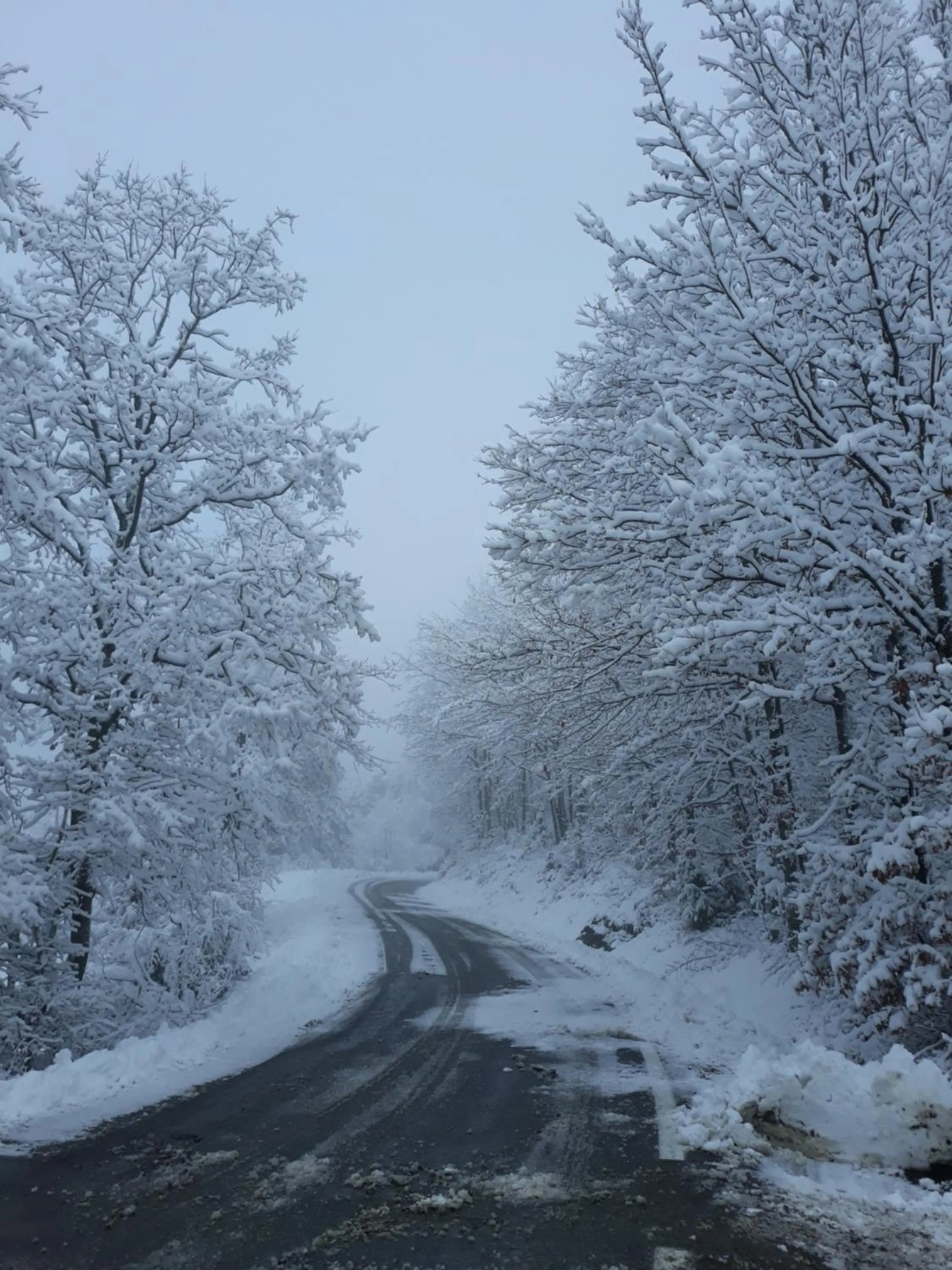 Winter in Tolasudolsa Rooms, Breakfast & Mountain Bike