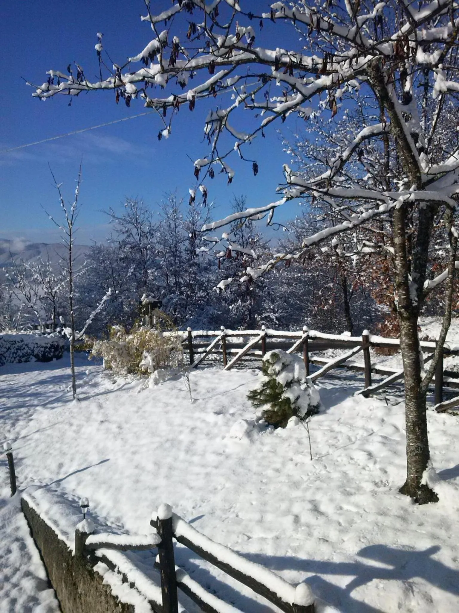 Winter in Tolasudolsa Rooms, Breakfast & Mountain Bike