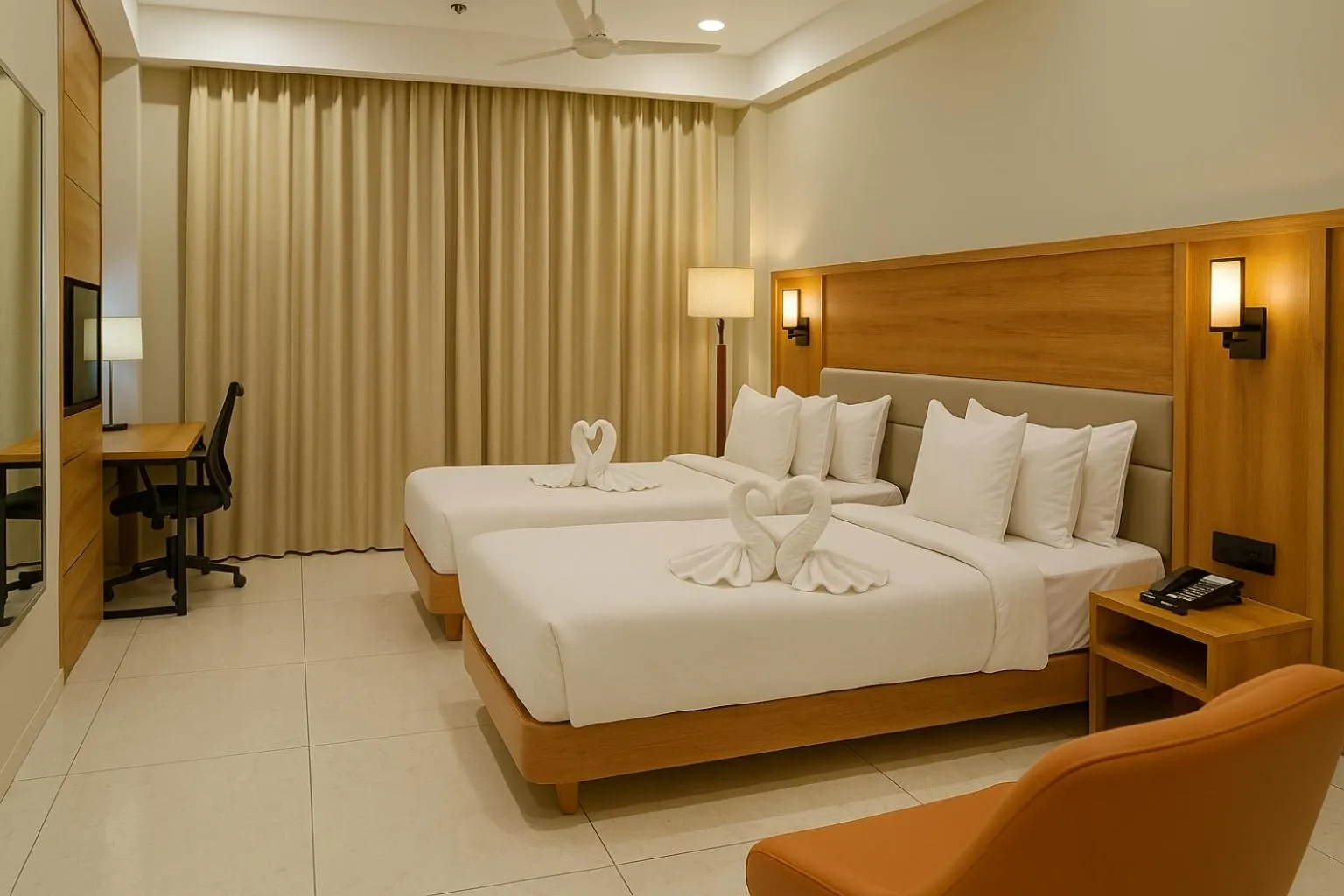 Photo of the whole room, Bed in The Sky Imperial Hotel Kailash