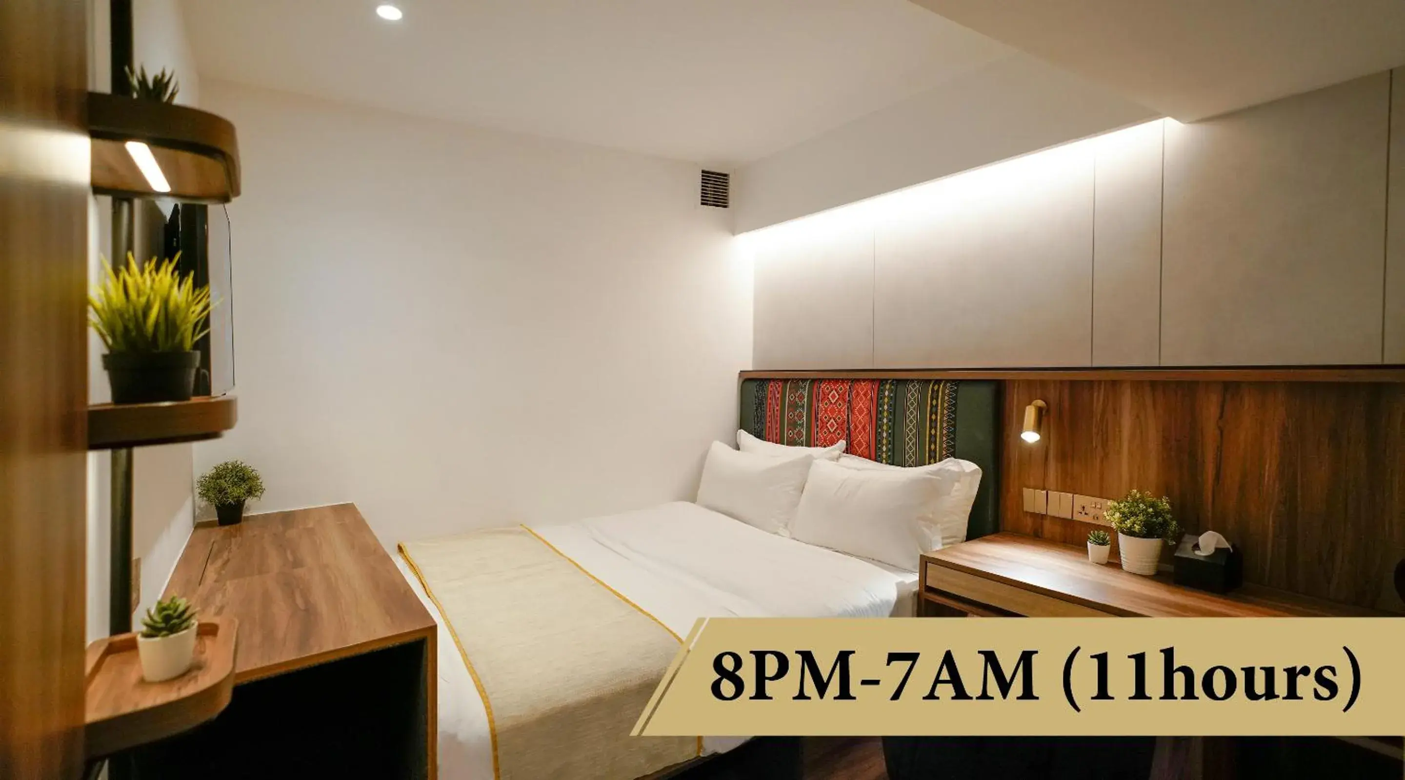 Double Room, SHORT OVERNIGHT, 11hrs: 8PM-7AM in ST Signature Bugis Middle, SHORT OVERNIGHT, 11 hours 8PM-7AM Double Room, SHORT OVERNIGHT, 11hrs: 8PM-7AM in ST Signature Bugis Middle, SHORT OVERNIGHT, 11 hours 8PM-7AM