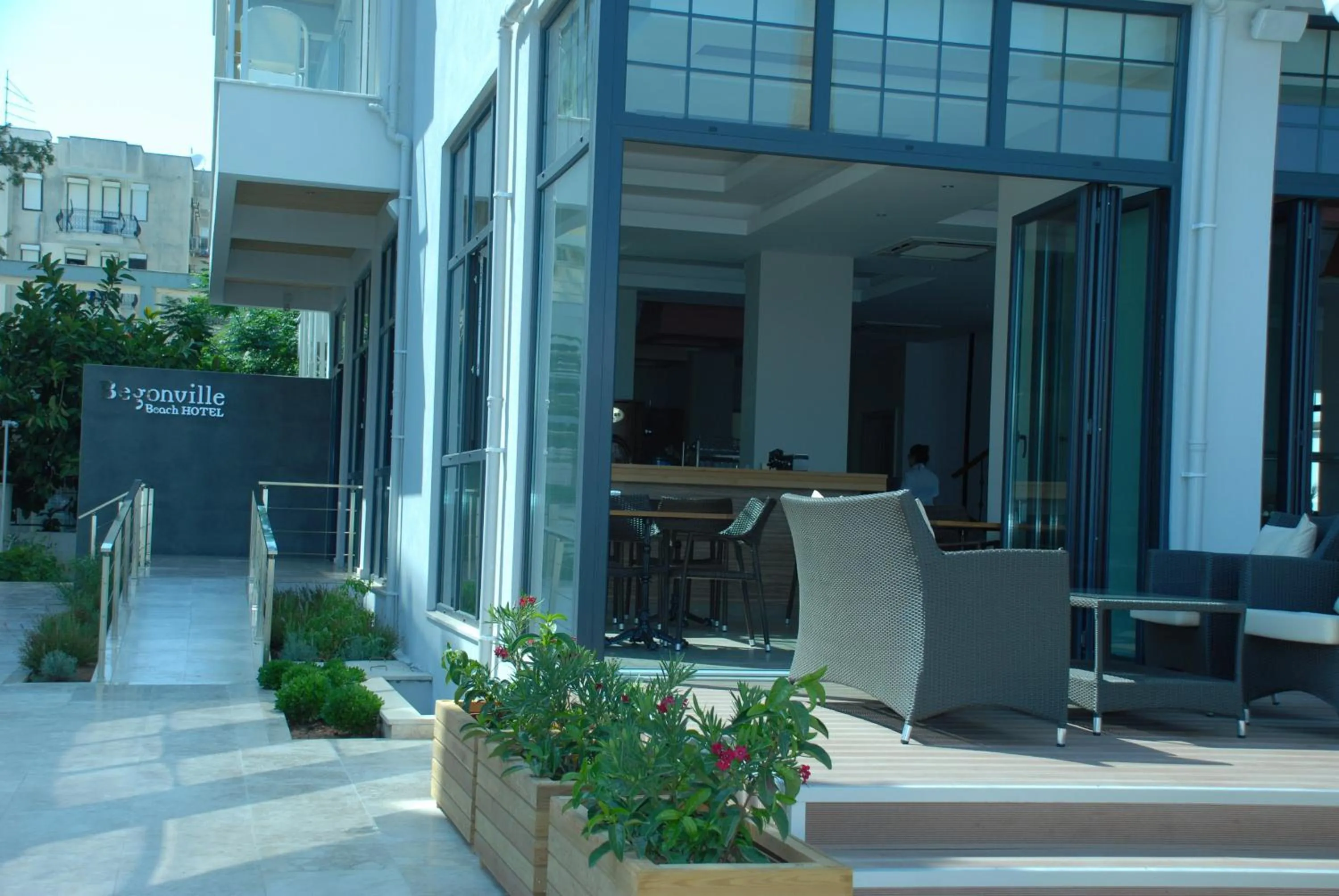 Facade/entrance in Begonville Beach Hotel - Adult Only