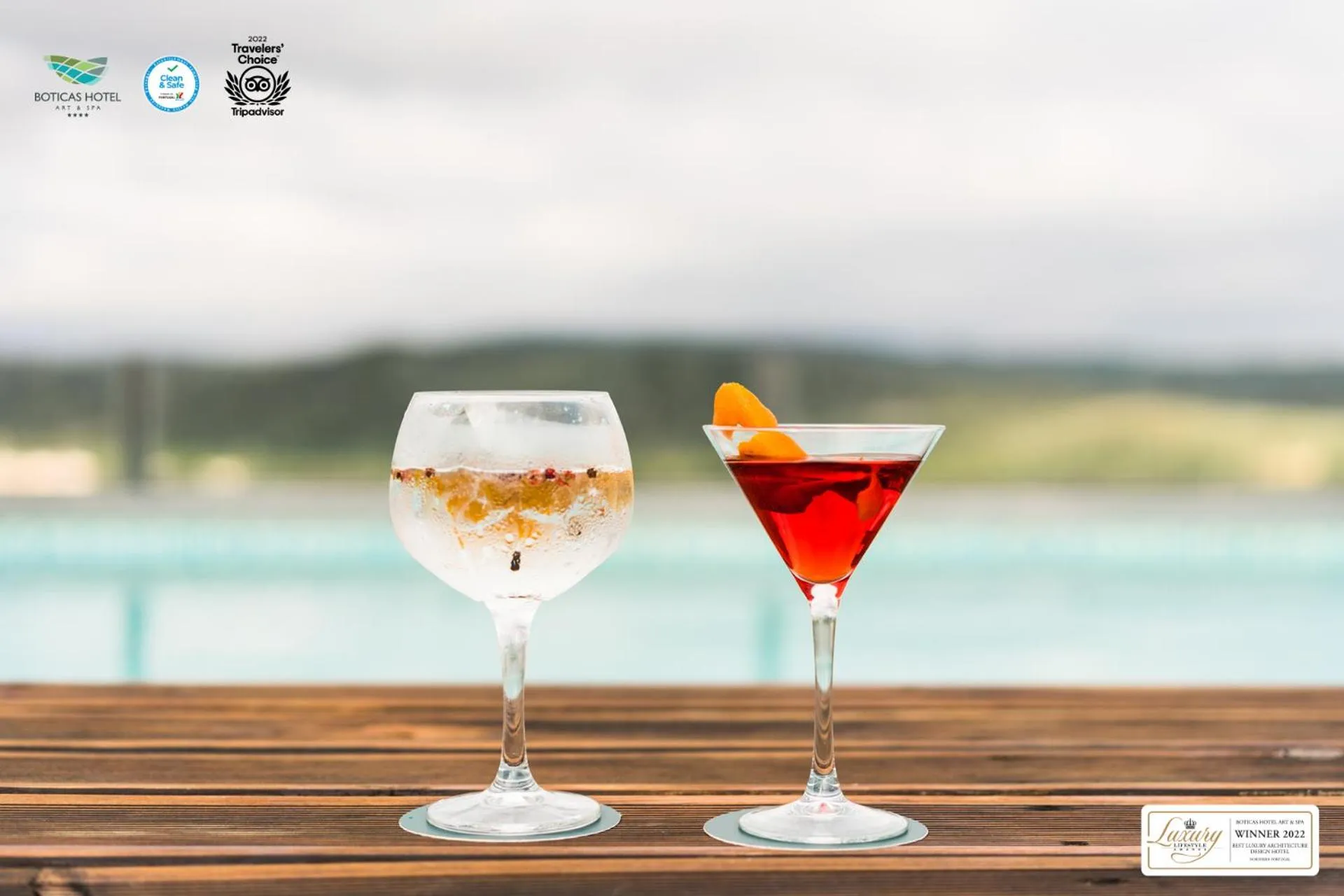 Swimming pool in Boticas Hotel Art & SPA