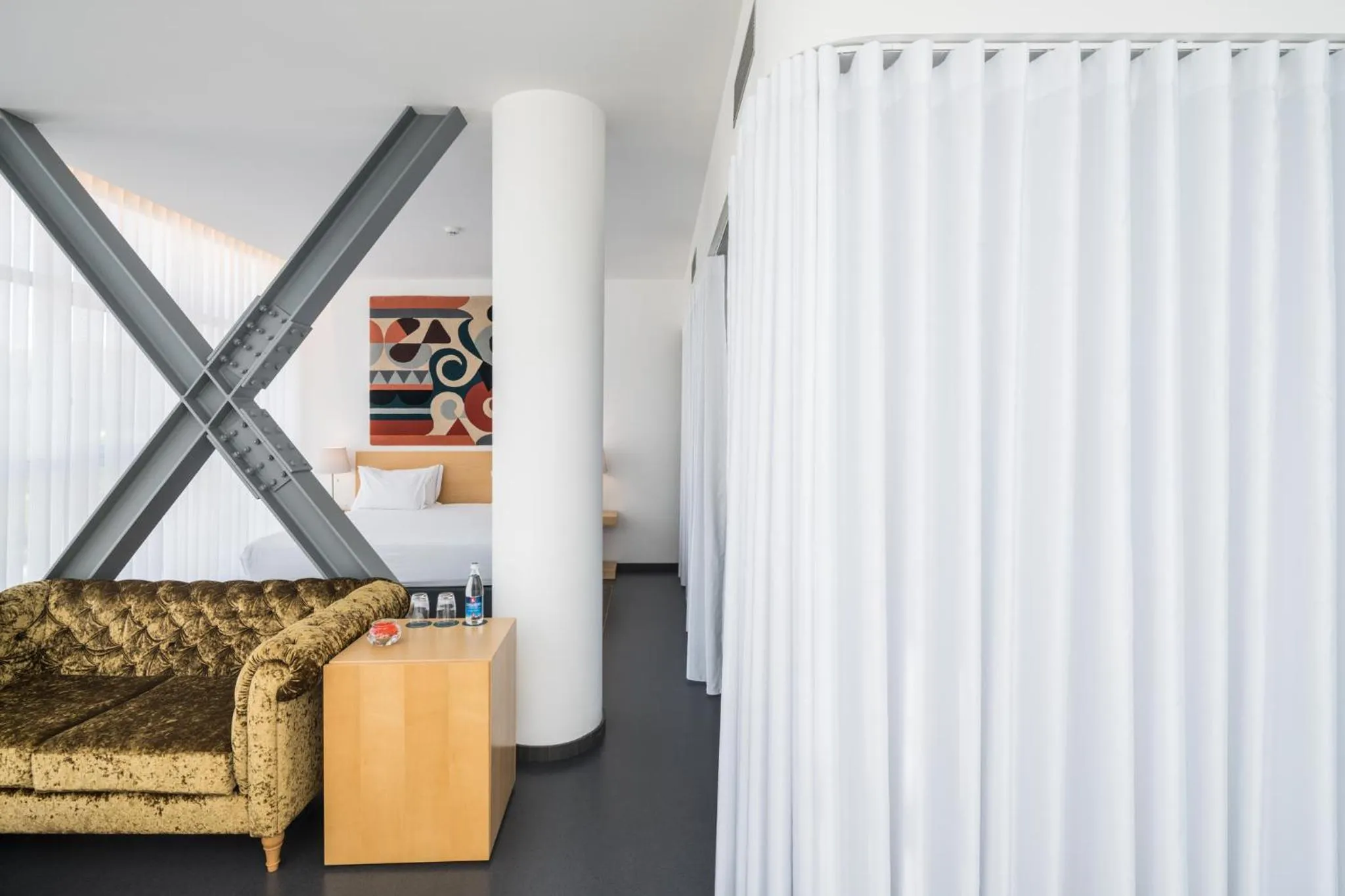 Decorative detail in Boticas Hotel Art & SPA