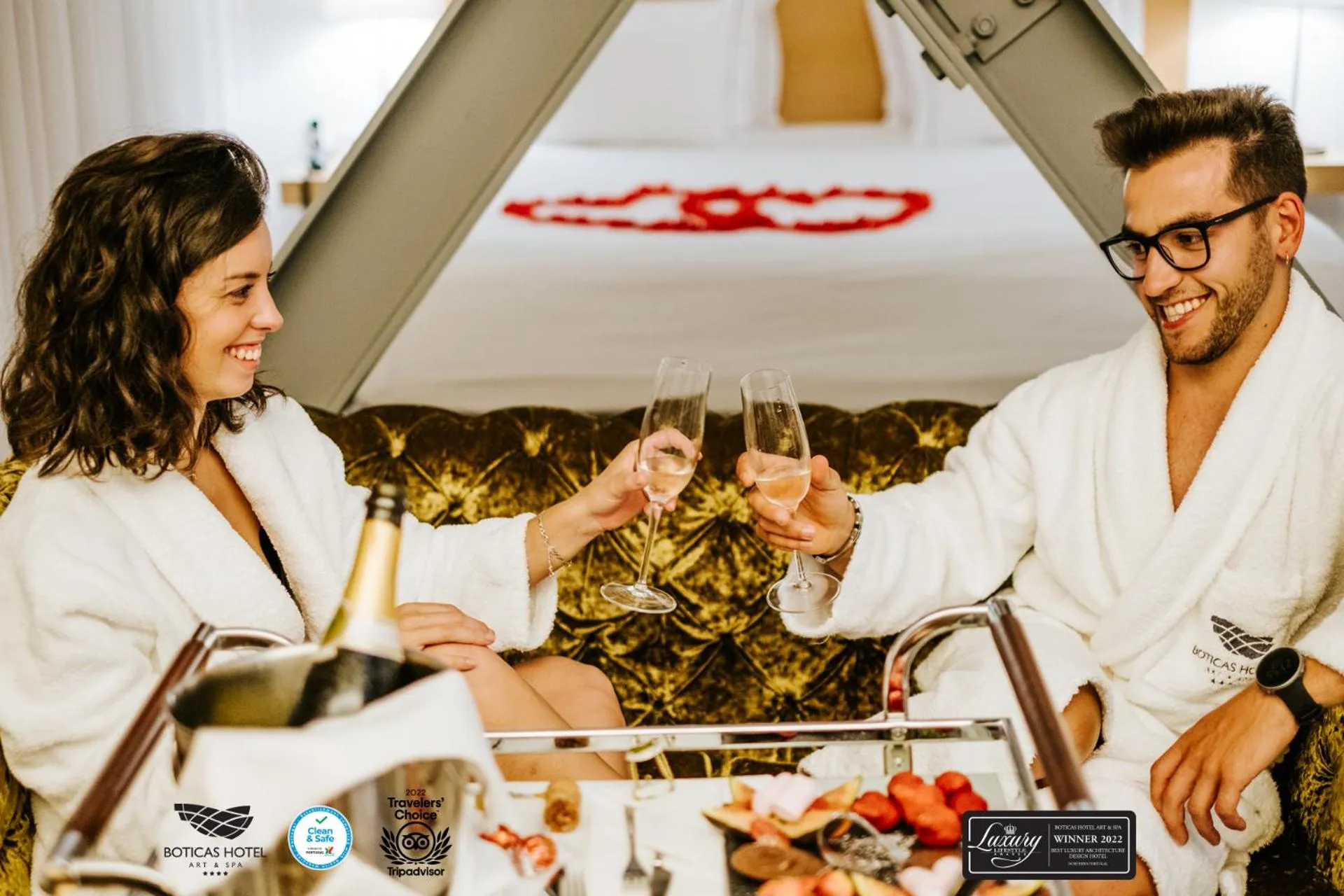 Decorative detail in Boticas Hotel Art & SPA