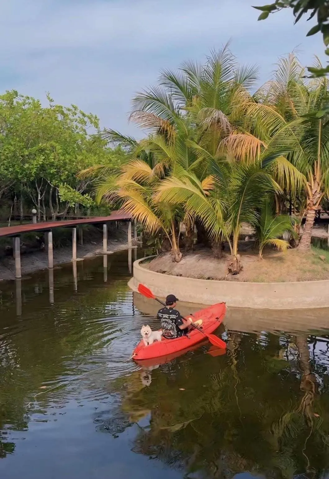 River view in The Beatles Lagoon