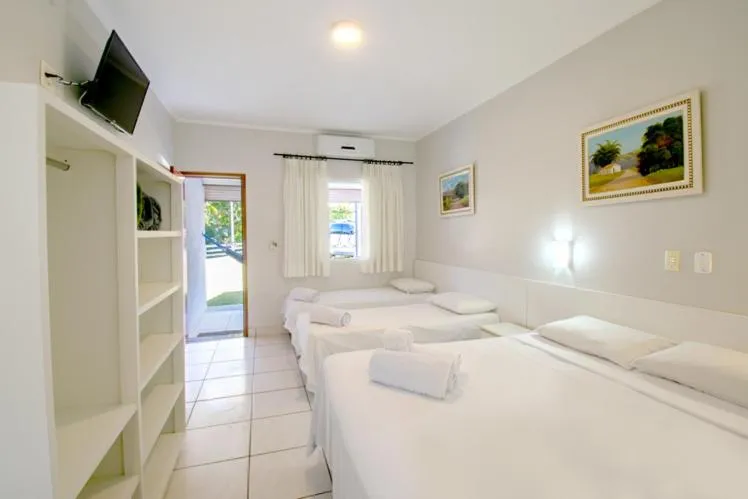 Bed in Hotel Fazenda M1
