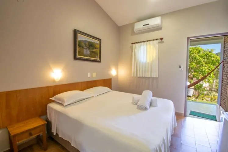 Bed in Hotel Fazenda M1