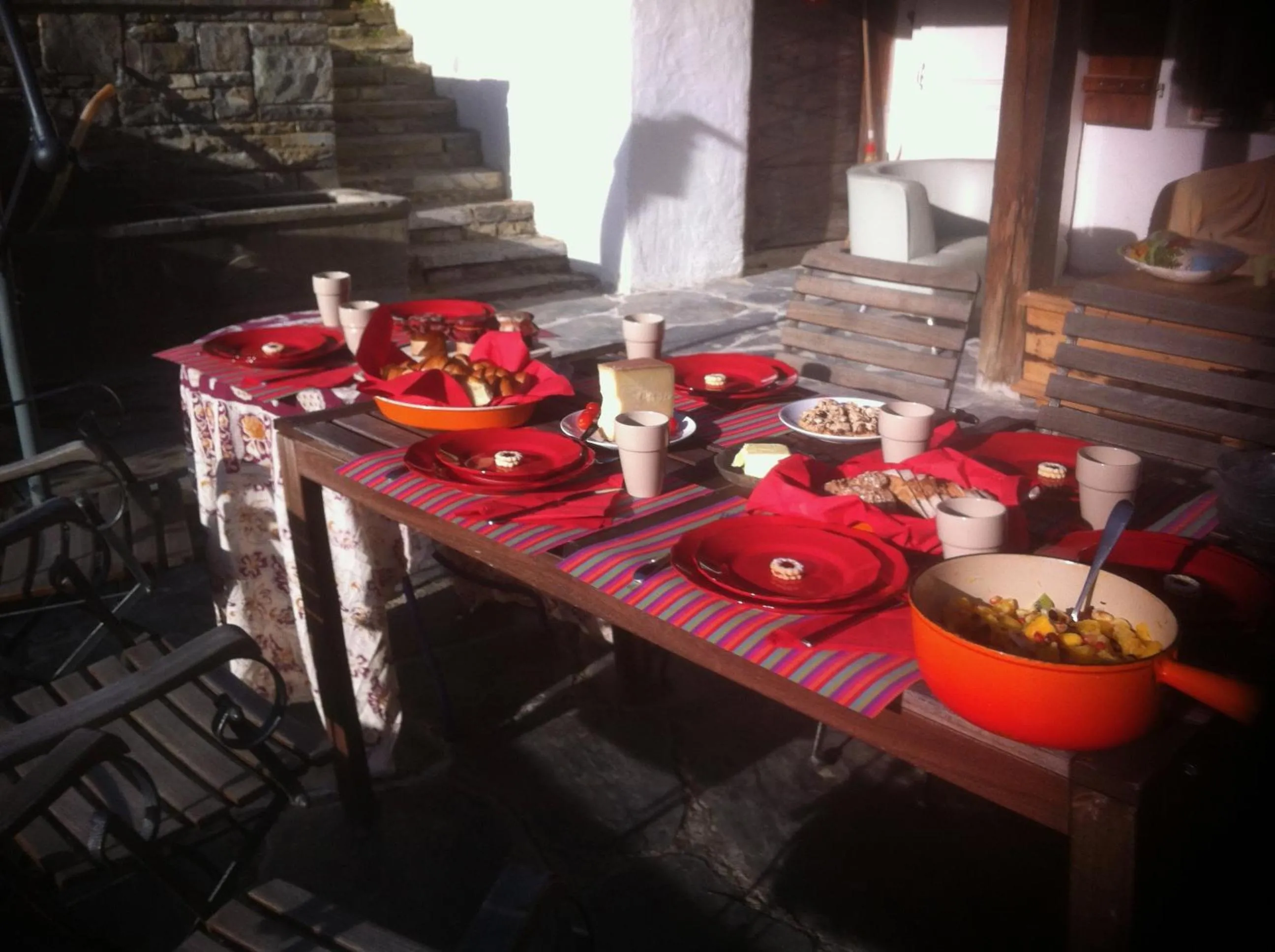 Food and drinks in Spacious Swiss Alpine Chalet for Nature Lovers