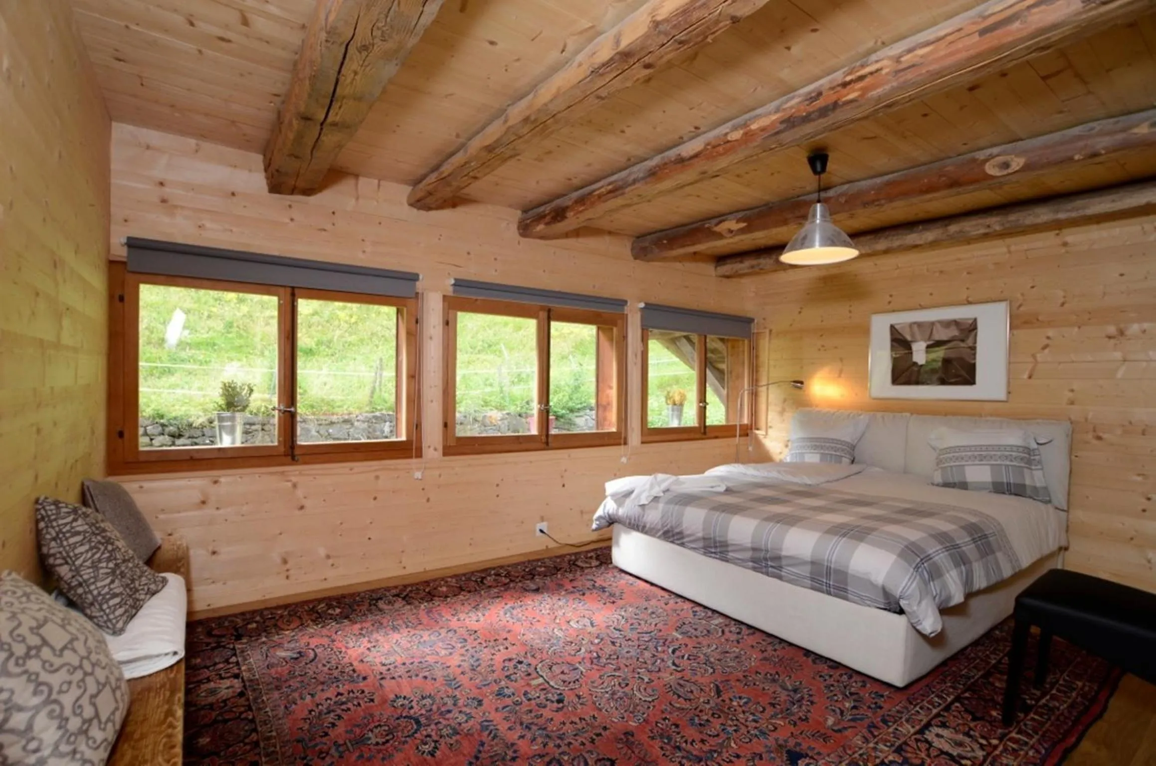 Bed in Spacious Swiss Alpine Chalet for Nature Lovers