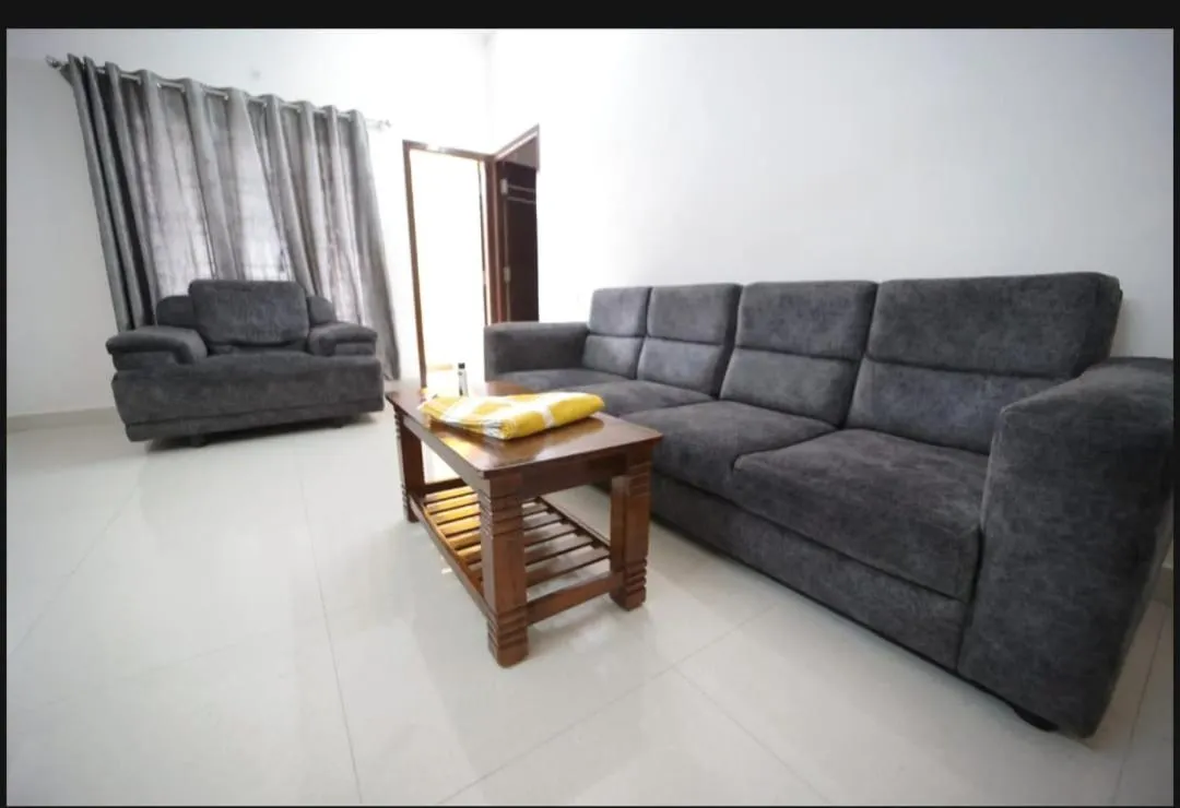 Living room in CM Stays Service Apartment - Near Chennai Airport - Pallavaram