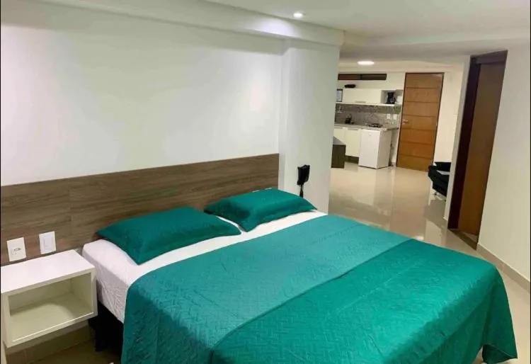 Bed in Gold Flat Cabo Branco