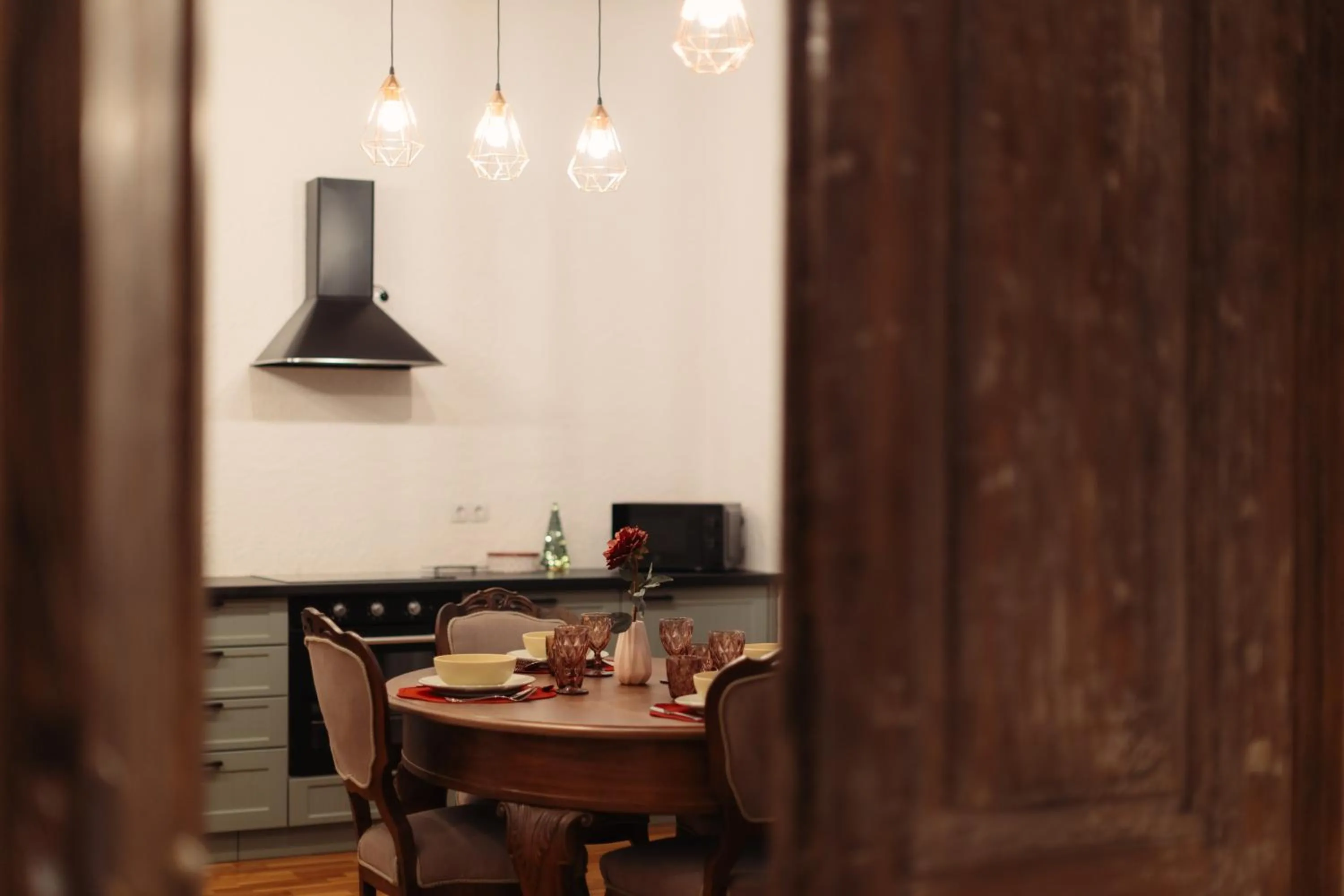 Dining area in Casa 1901