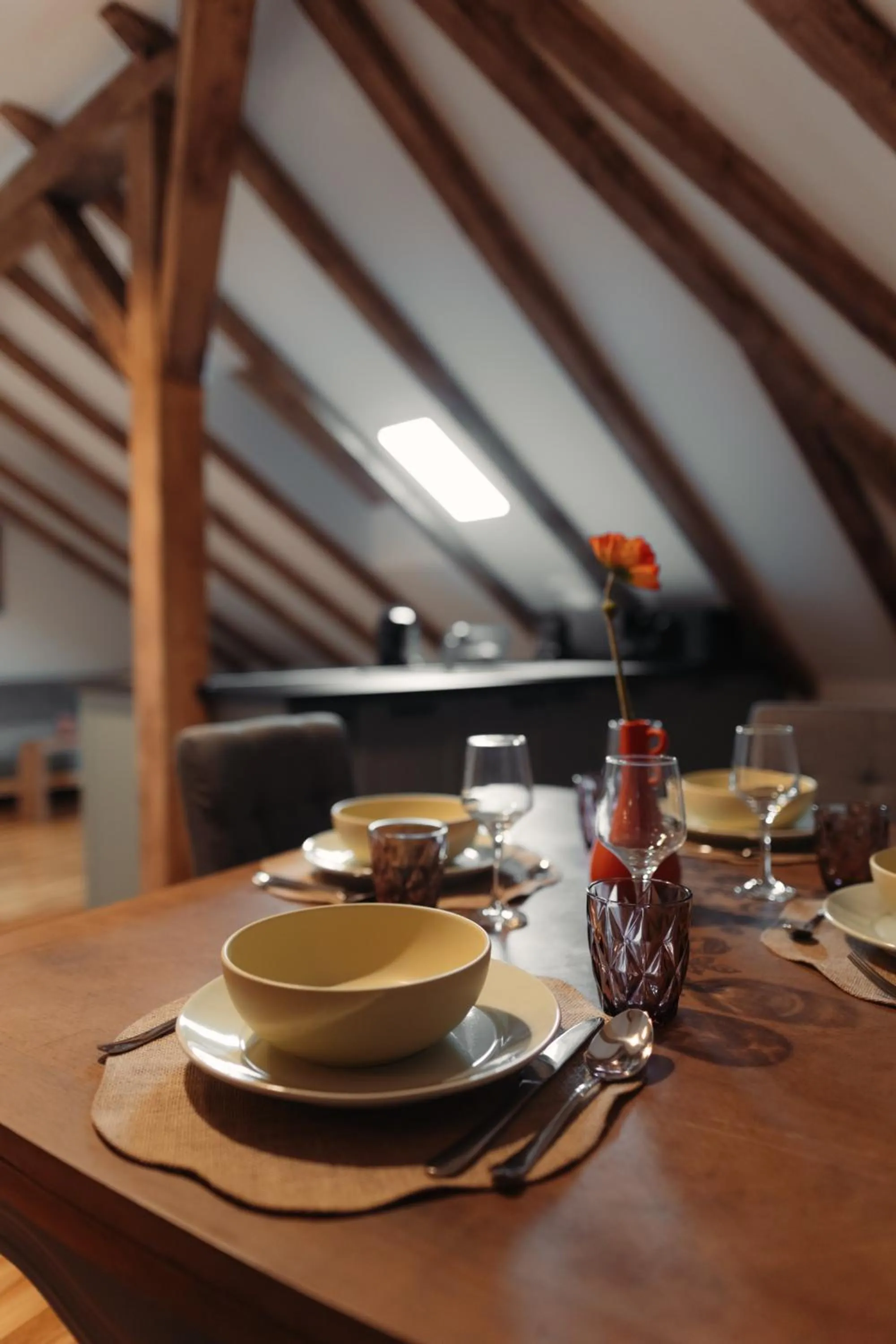 Dining area in Casa 1901