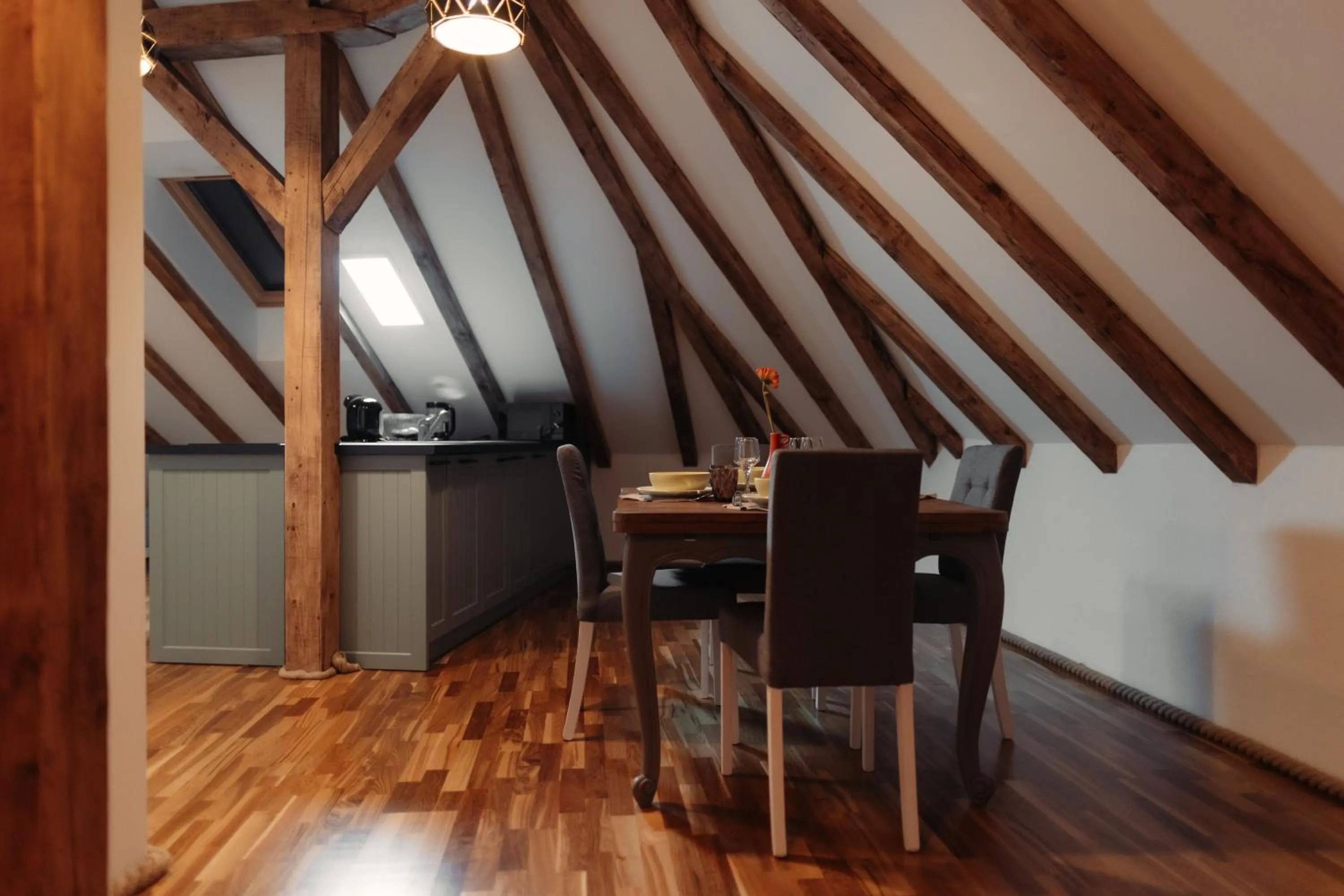 Dining area in Casa 1901