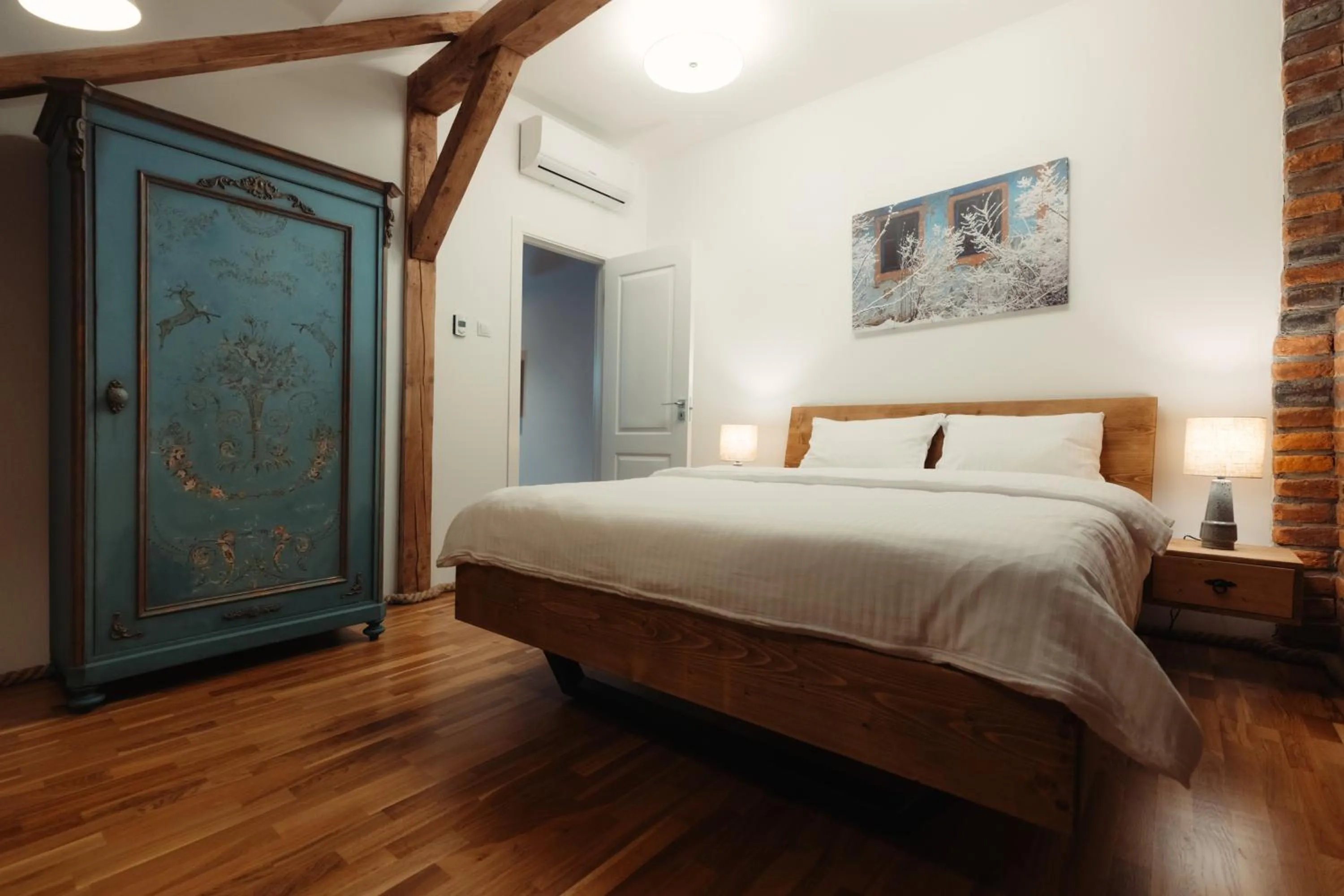 Bedroom, Bed in Casa 1901