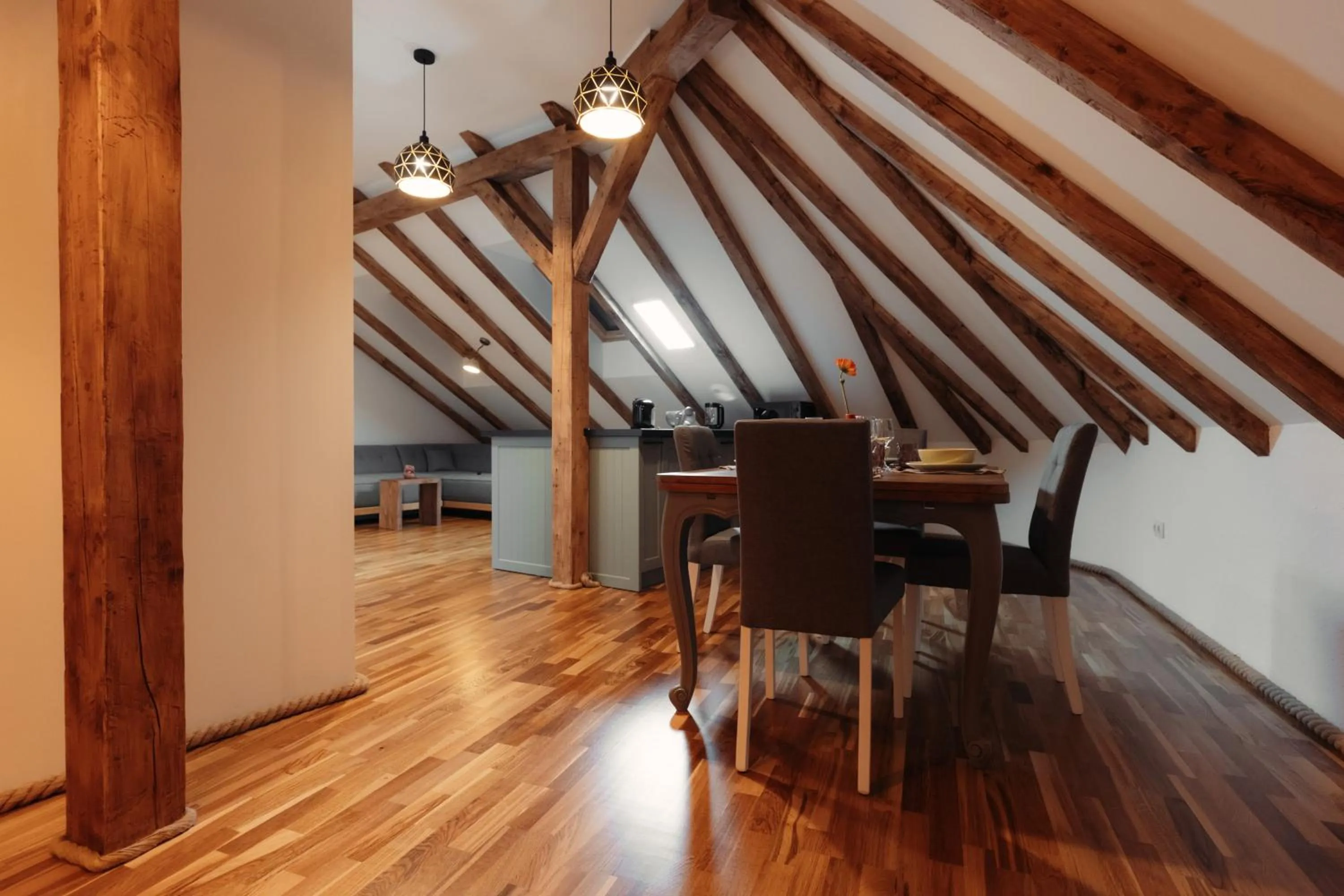 Dining area in Casa 1901