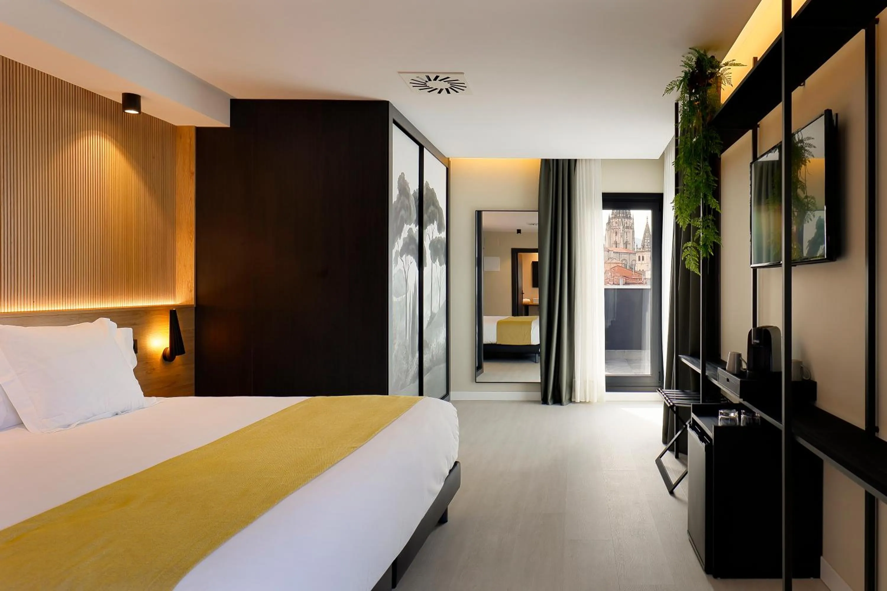 Decorative detail, Bed in Nuvō Hotel Boutique