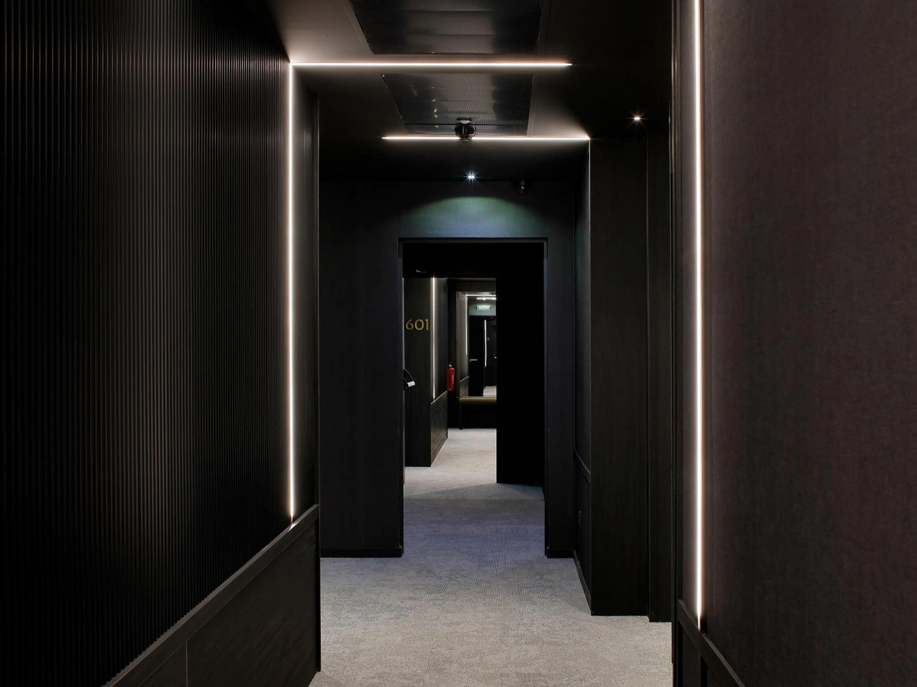 Decorative detail in Nuvō Hotel Boutique