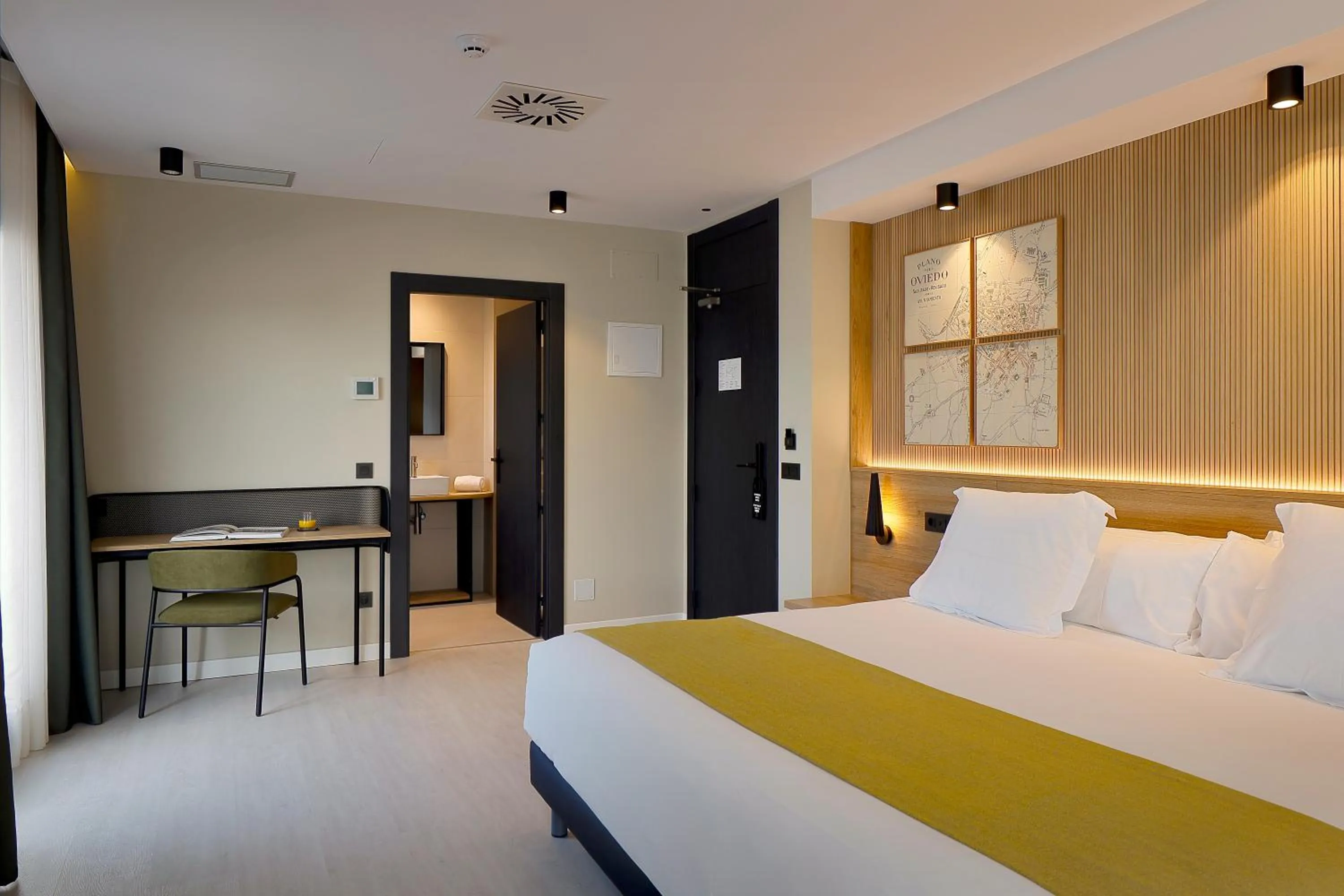 Decorative detail, Bed in Nuvō Hotel Boutique