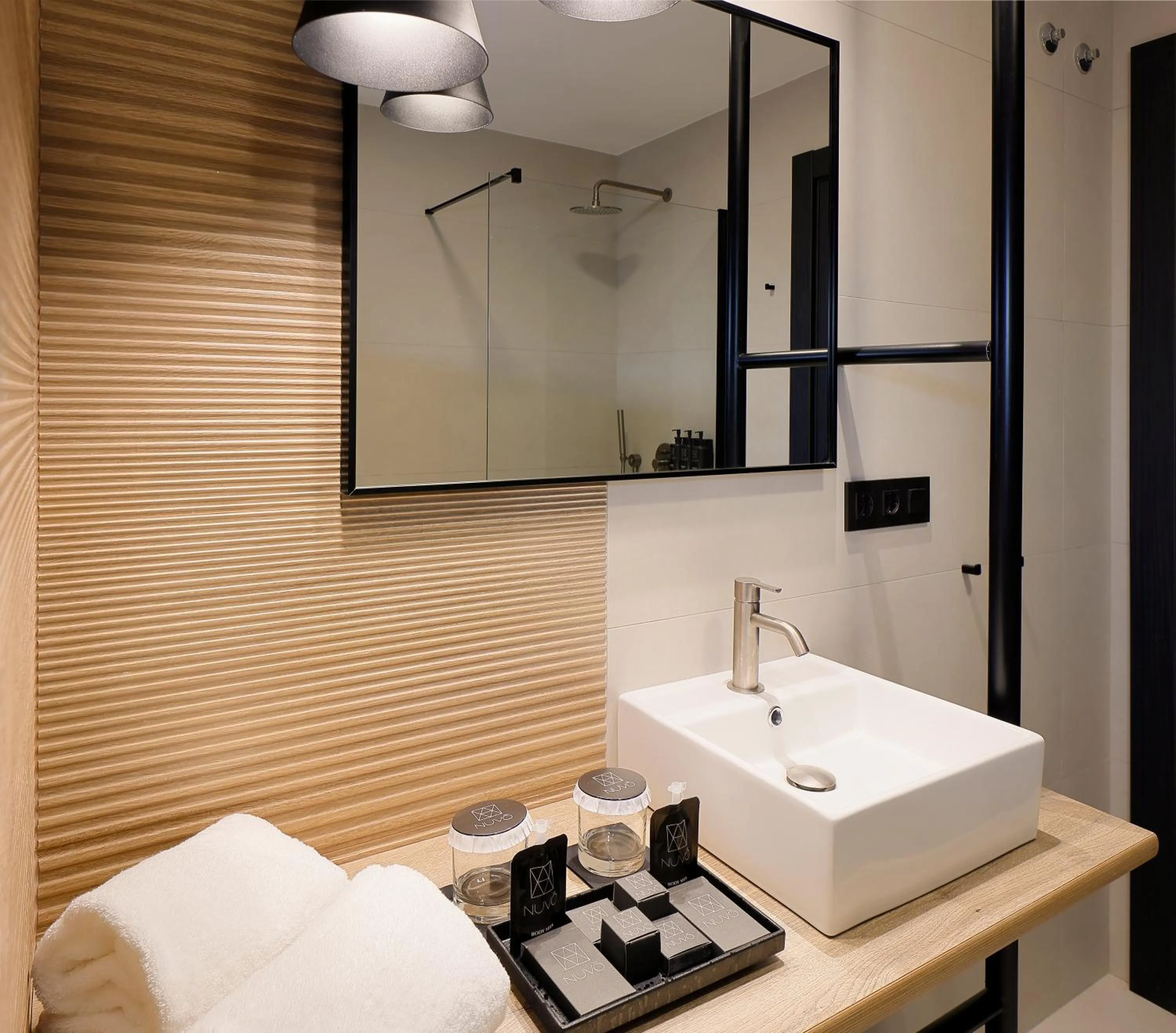 Bathroom in Nuvō Hotel Boutique