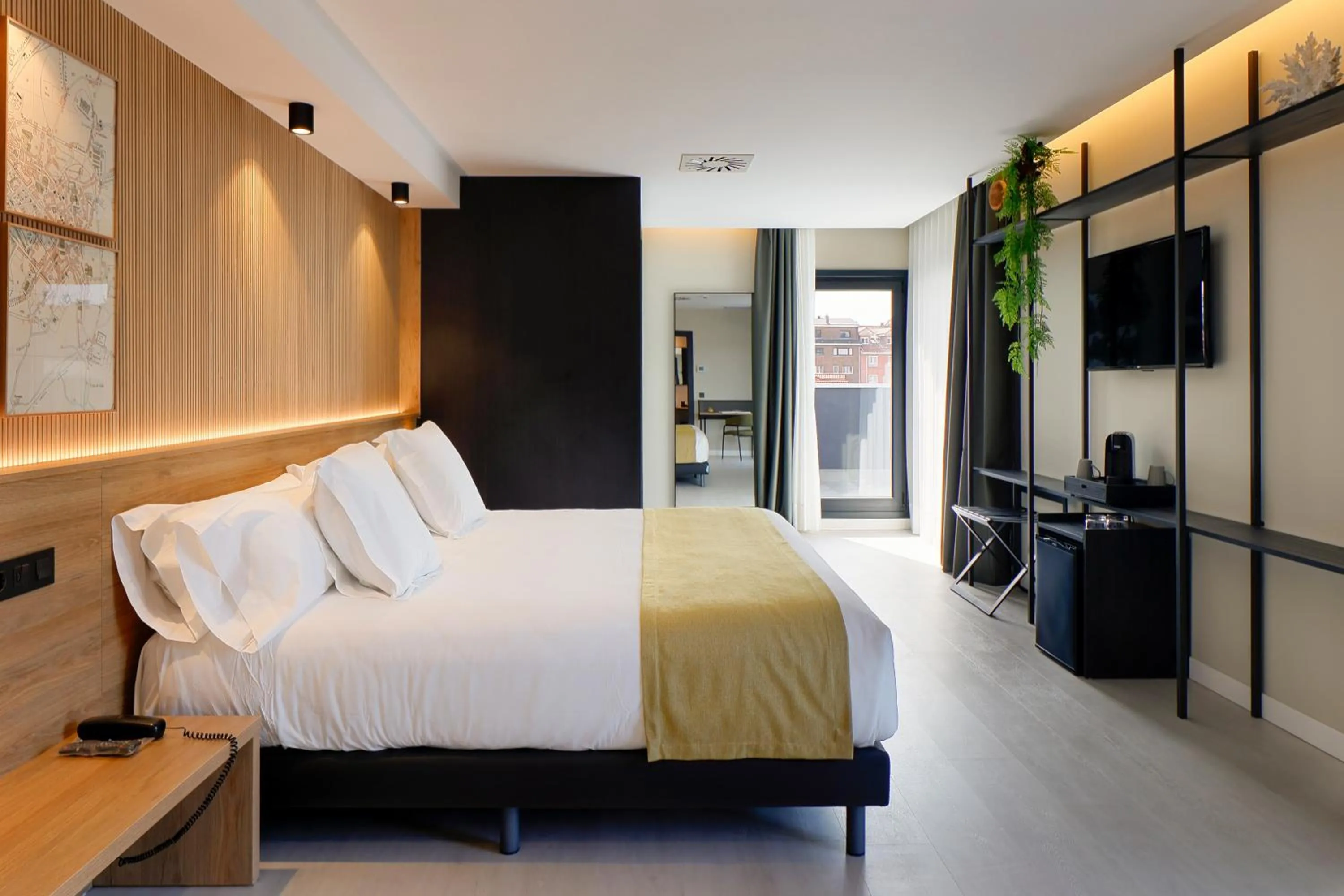 Decorative detail, Bed in Nuvō Hotel Boutique