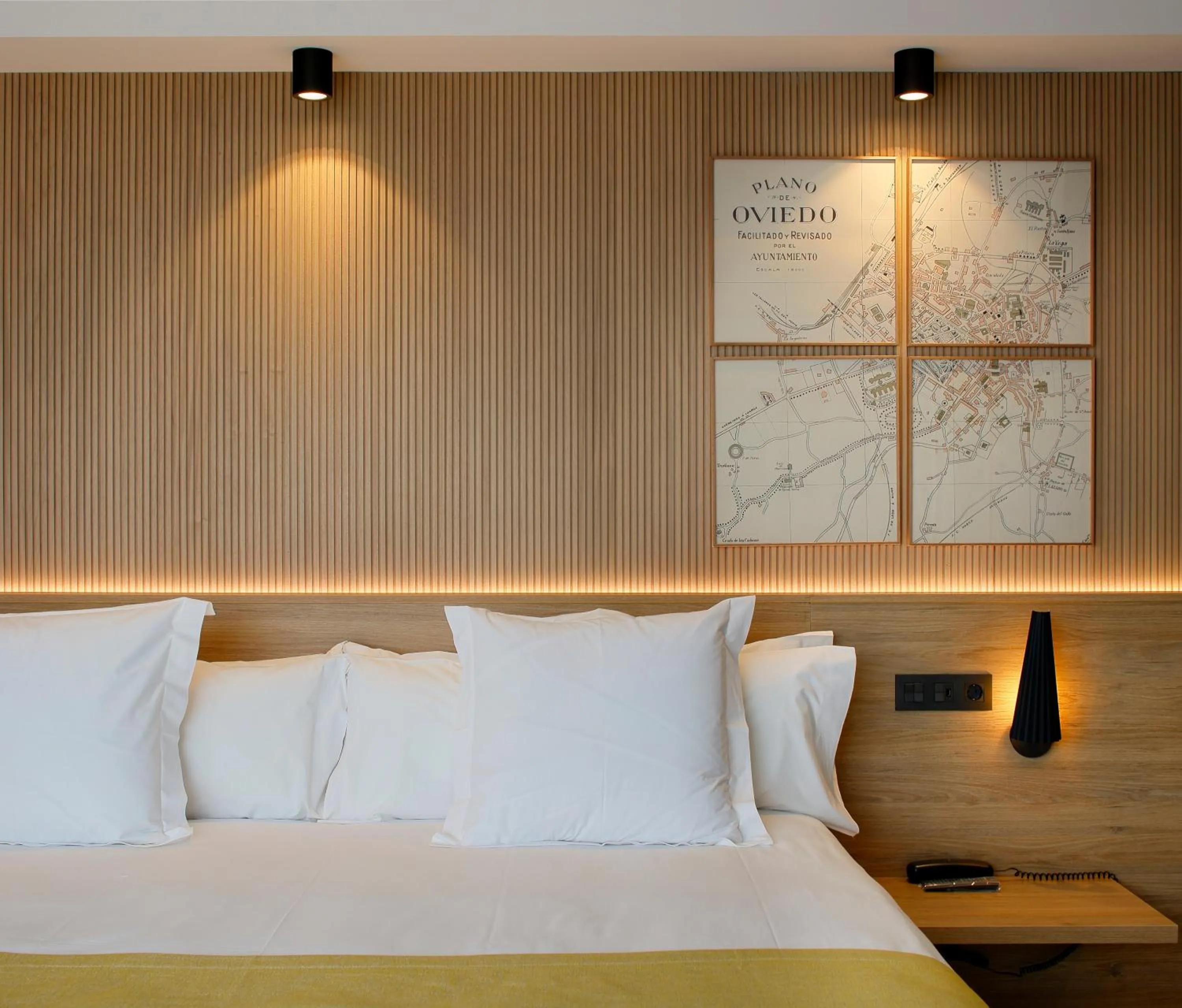 Decorative detail, Bed in Nuvō Hotel Boutique