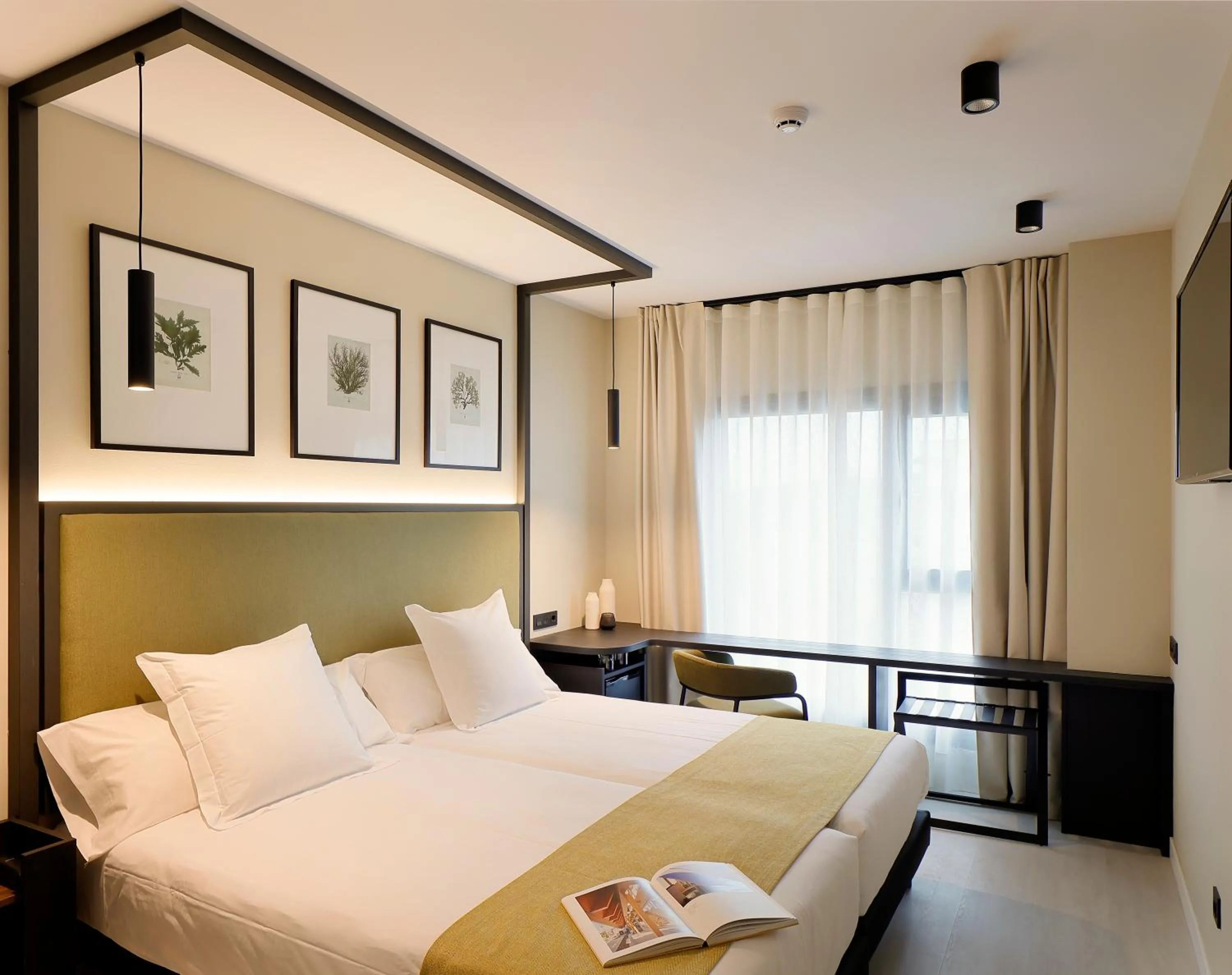 Bed in Nuvō Hotel Boutique