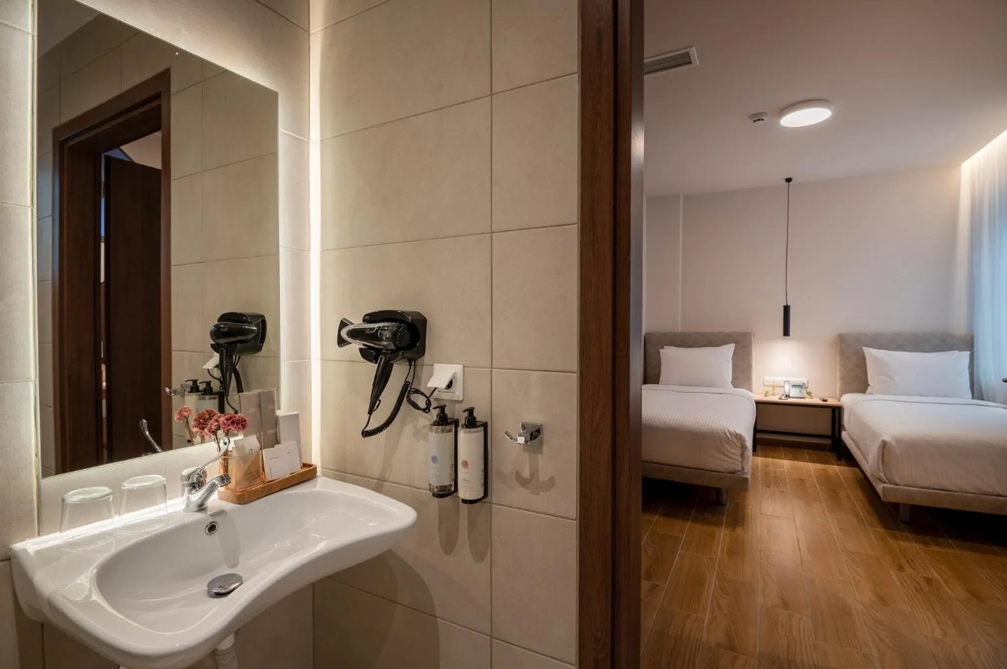 Photo of the whole room, Bed in IRA - ΗΡΑ Hotel