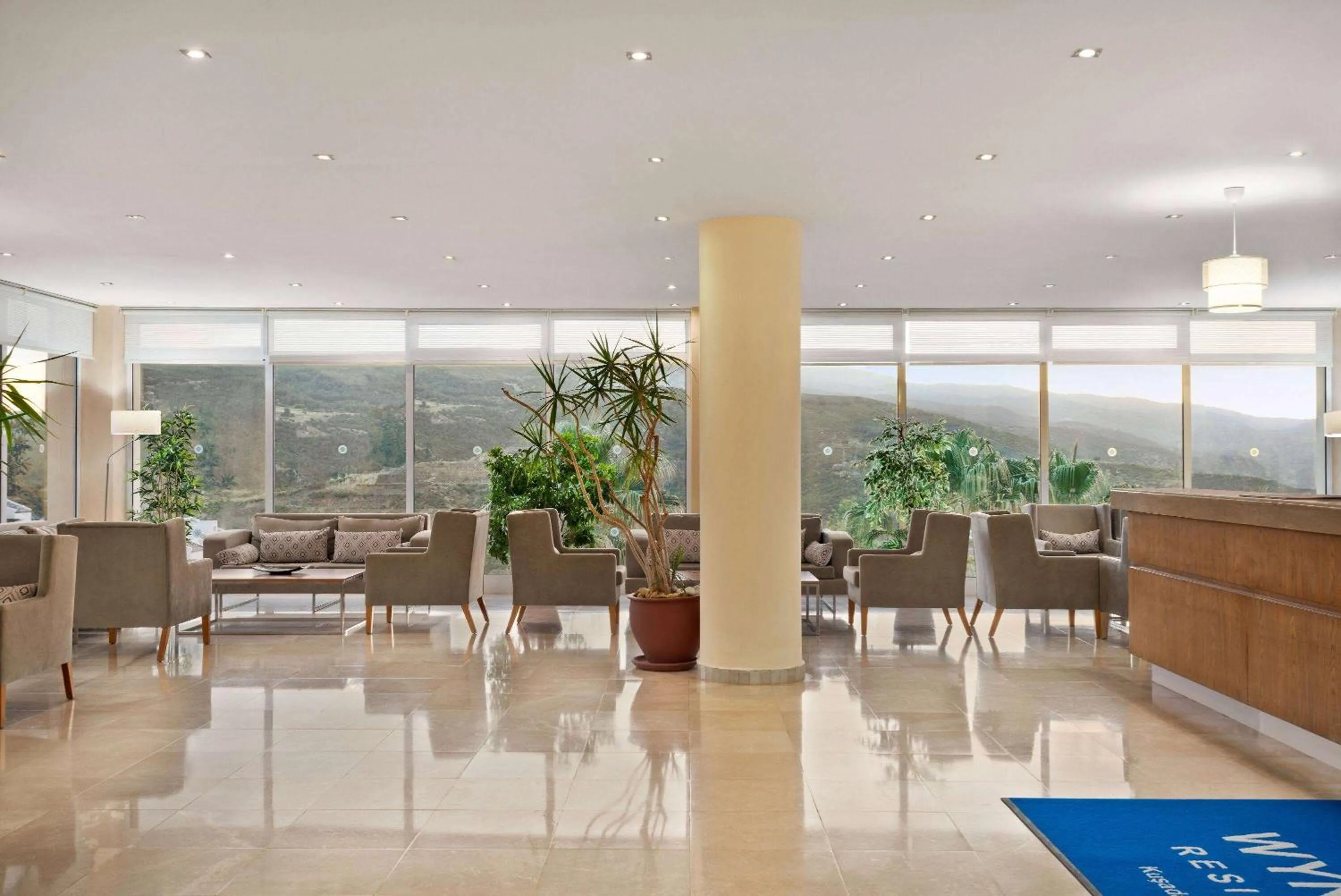 Lobby or reception, Restaurant/Places to Eat in Wyndham Residences, Kusadasi Golf & Spa