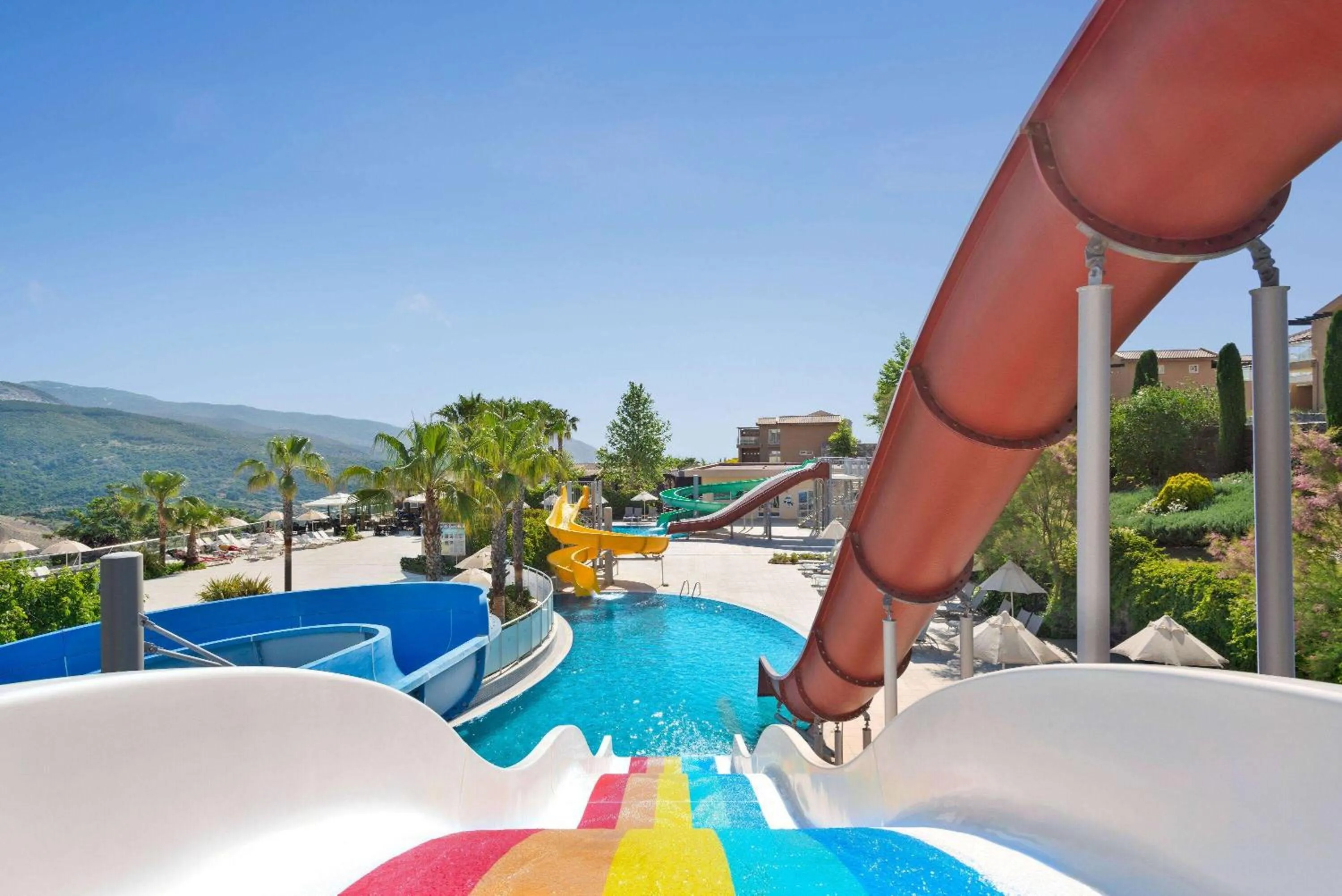Swimming pool, Water Park in Wyndham Residences, Kusadasi Golf & Spa