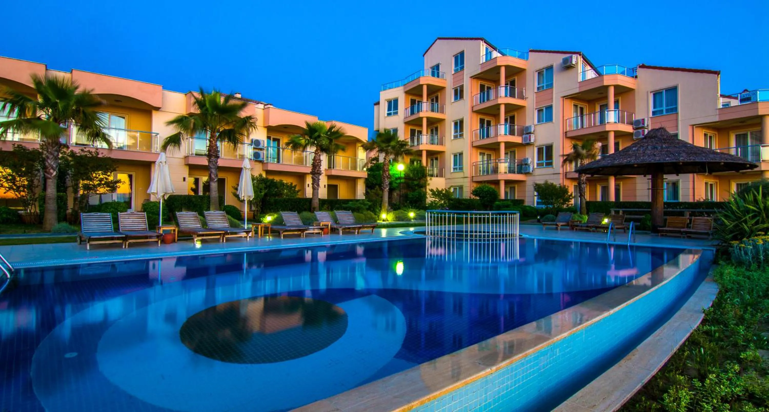 Pool view, Property Building in Wyndham Residences, Kusadasi Golf & Spa