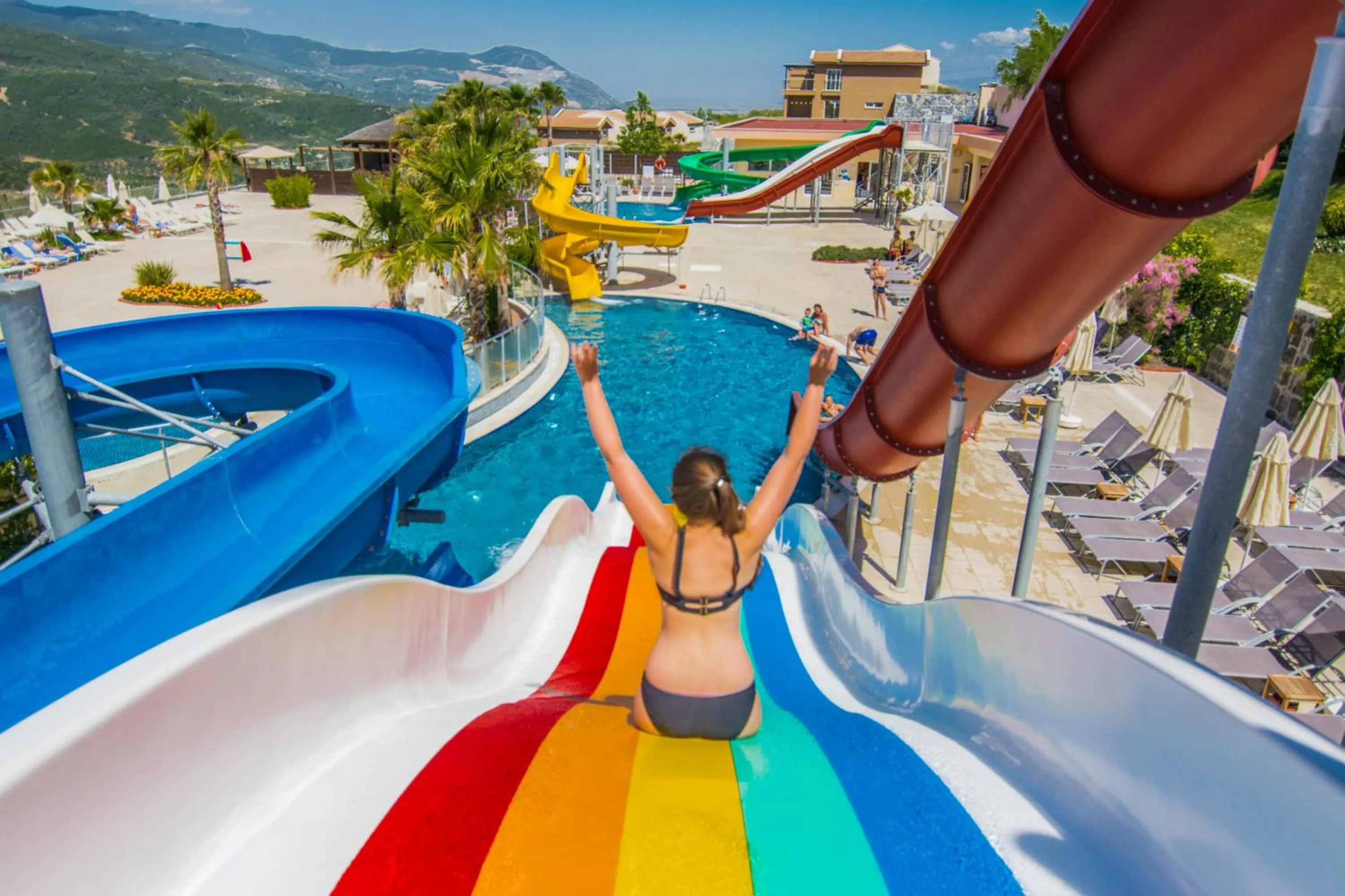 Swimming pool, Water Park in Wyndham Residences, Kusadasi Golf & Spa