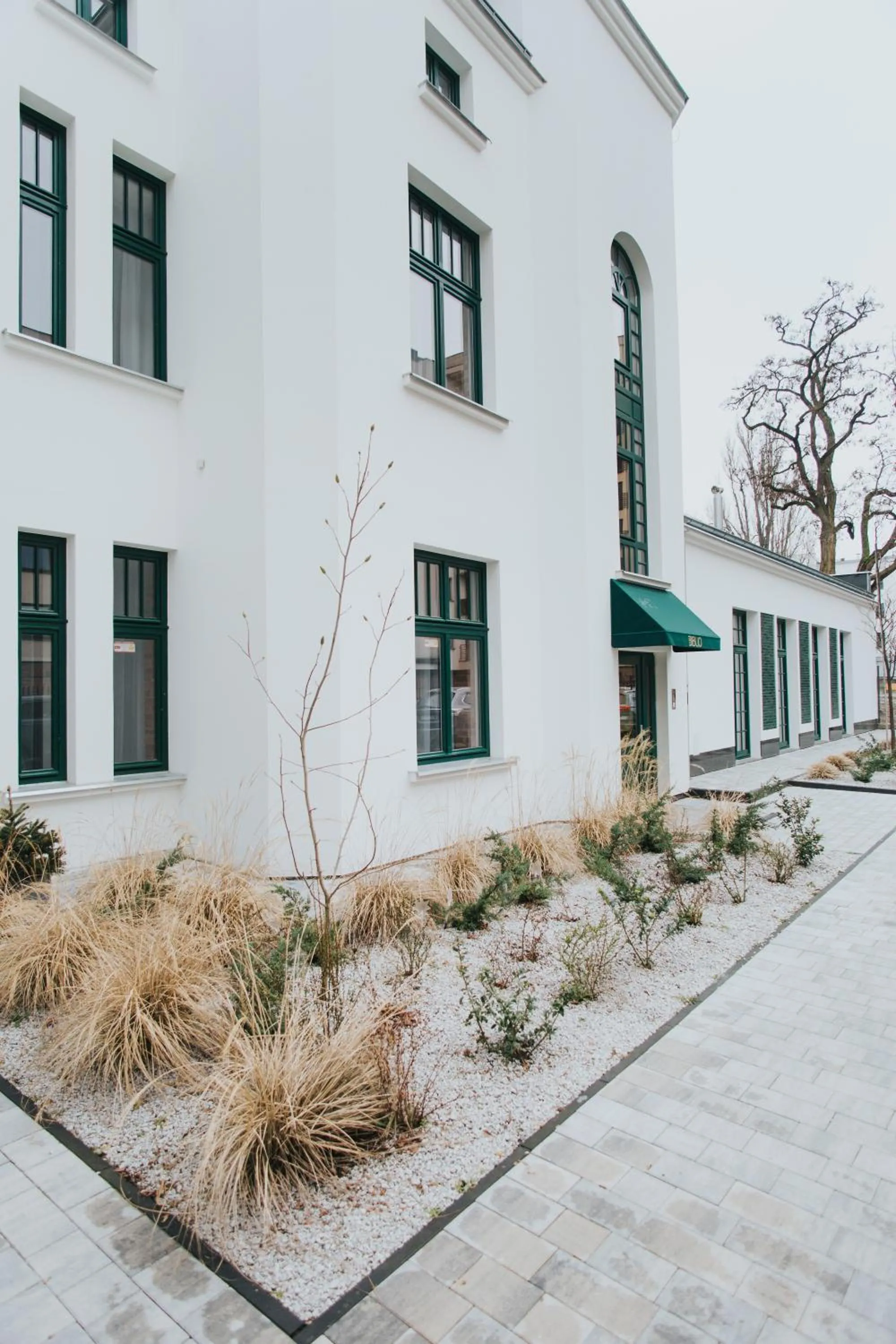 Garden view in Apartamenty BIBLIO
